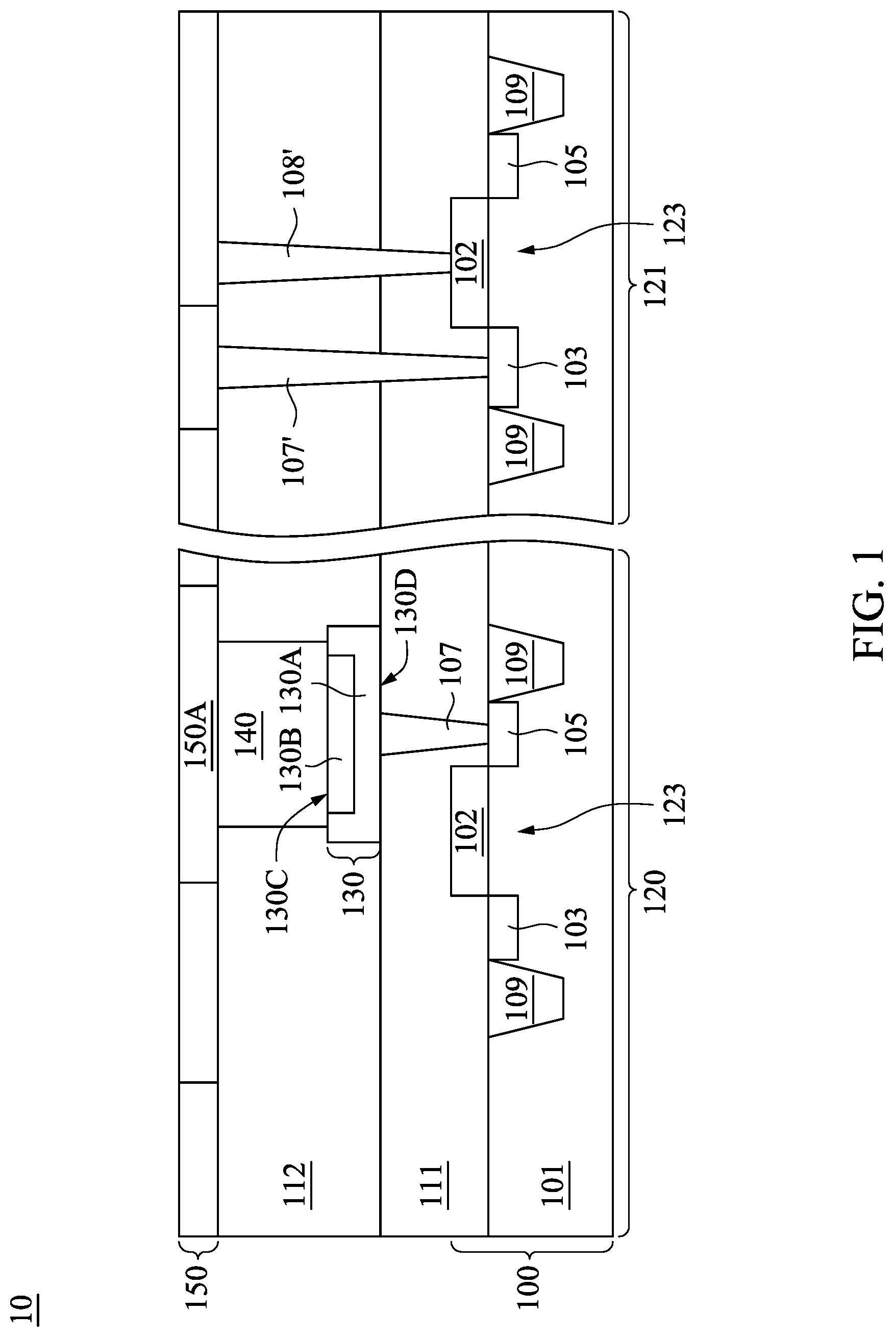 Patent US12327588 — Stressing algorithm for solving cell-to-cell variations in phase change memory — Figure 1