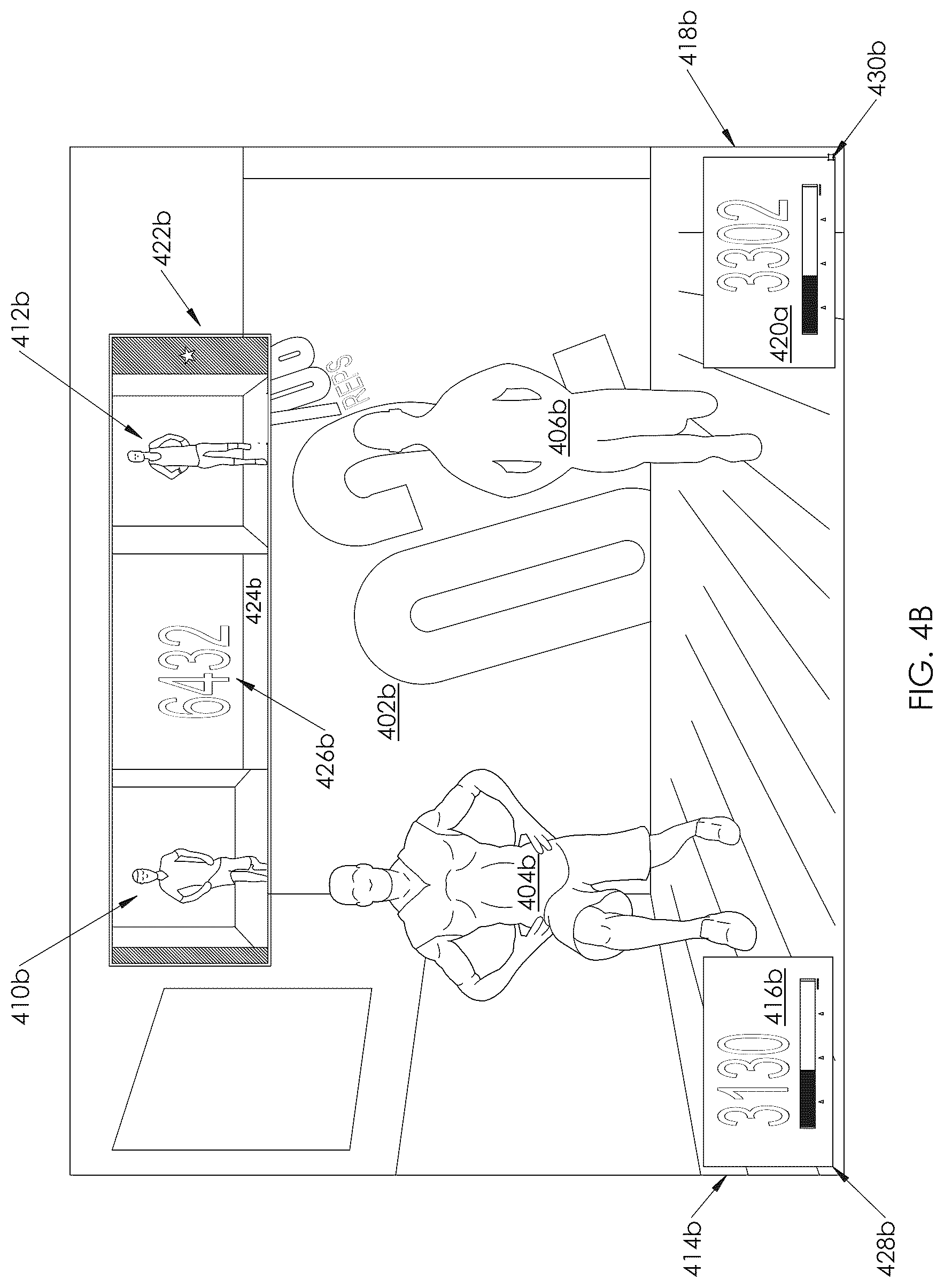 Patent US12327624 Figure 6 – User interface for remote joint workout session