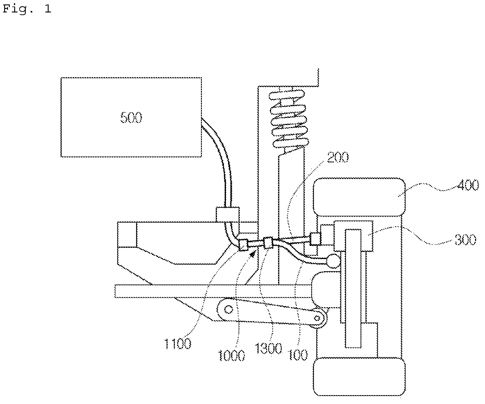 Patent US12327652 — Composite cable for vehicle and composite cable assembly including same — Figure 1
