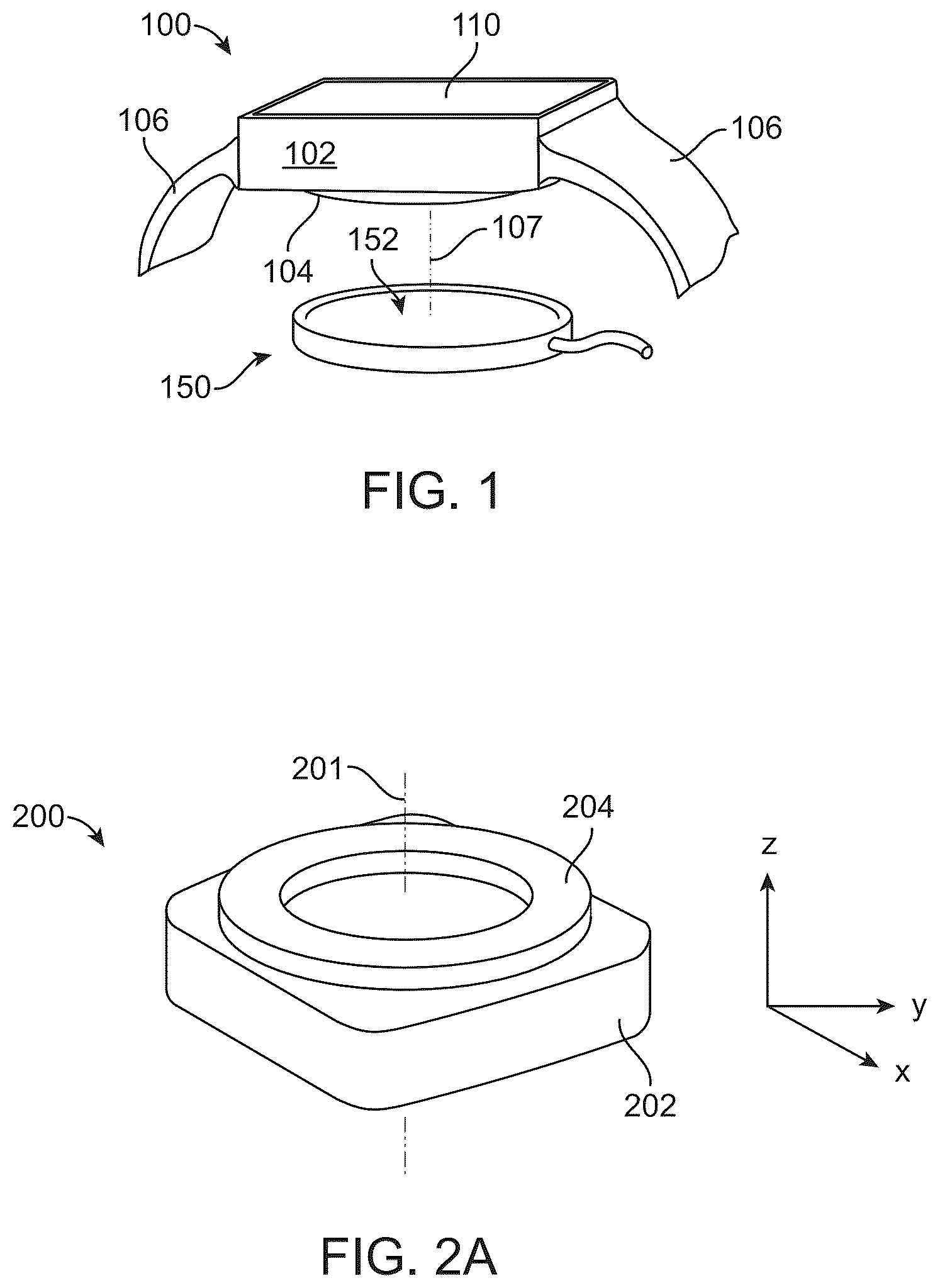 Patent US12327681 Figure 1 – Magnetic alignment assembly for inductive charging systems