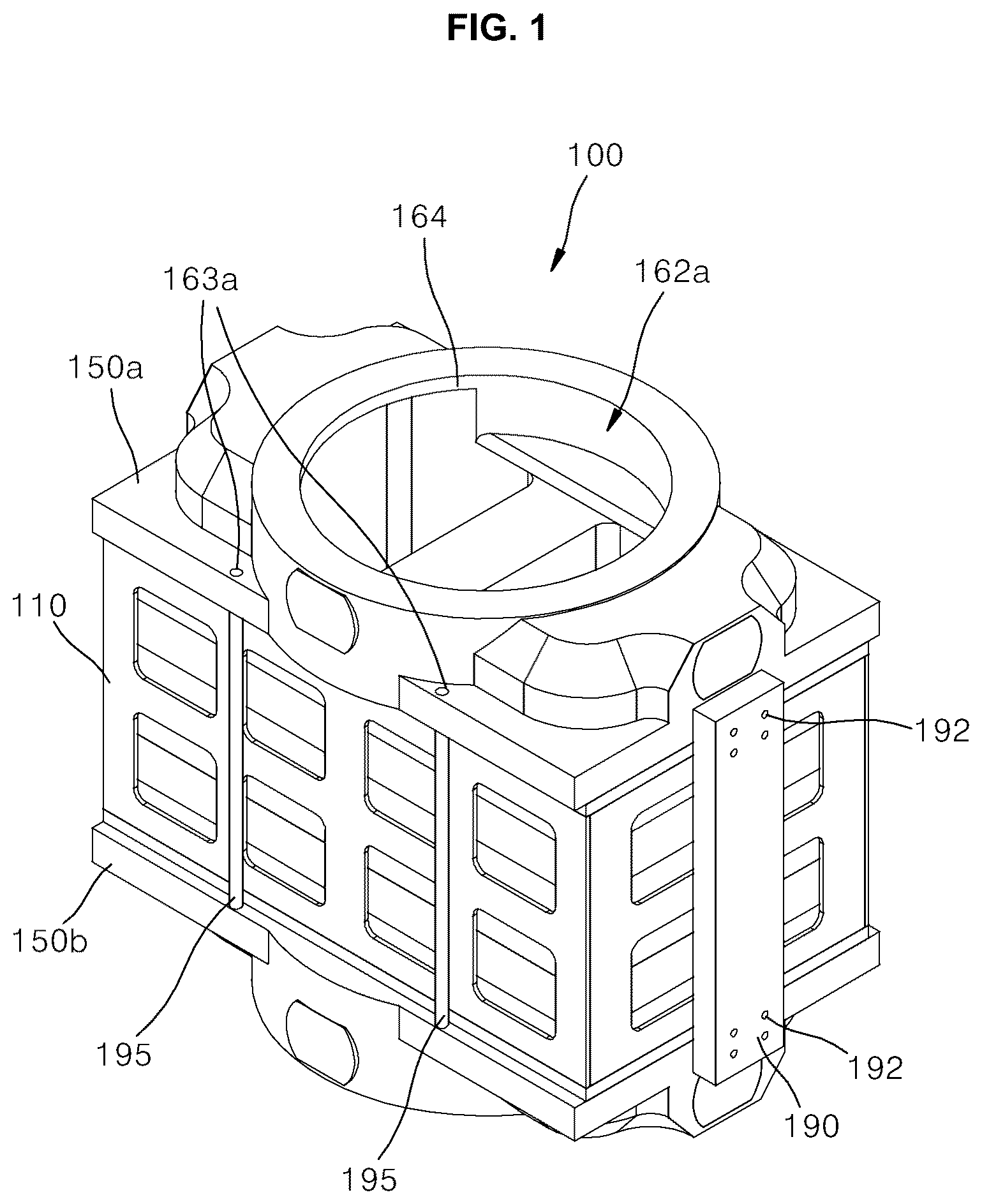 Patent US12327713 — Plasma reactor for inductively coupled plasma and method of assembling the same — Figure 1