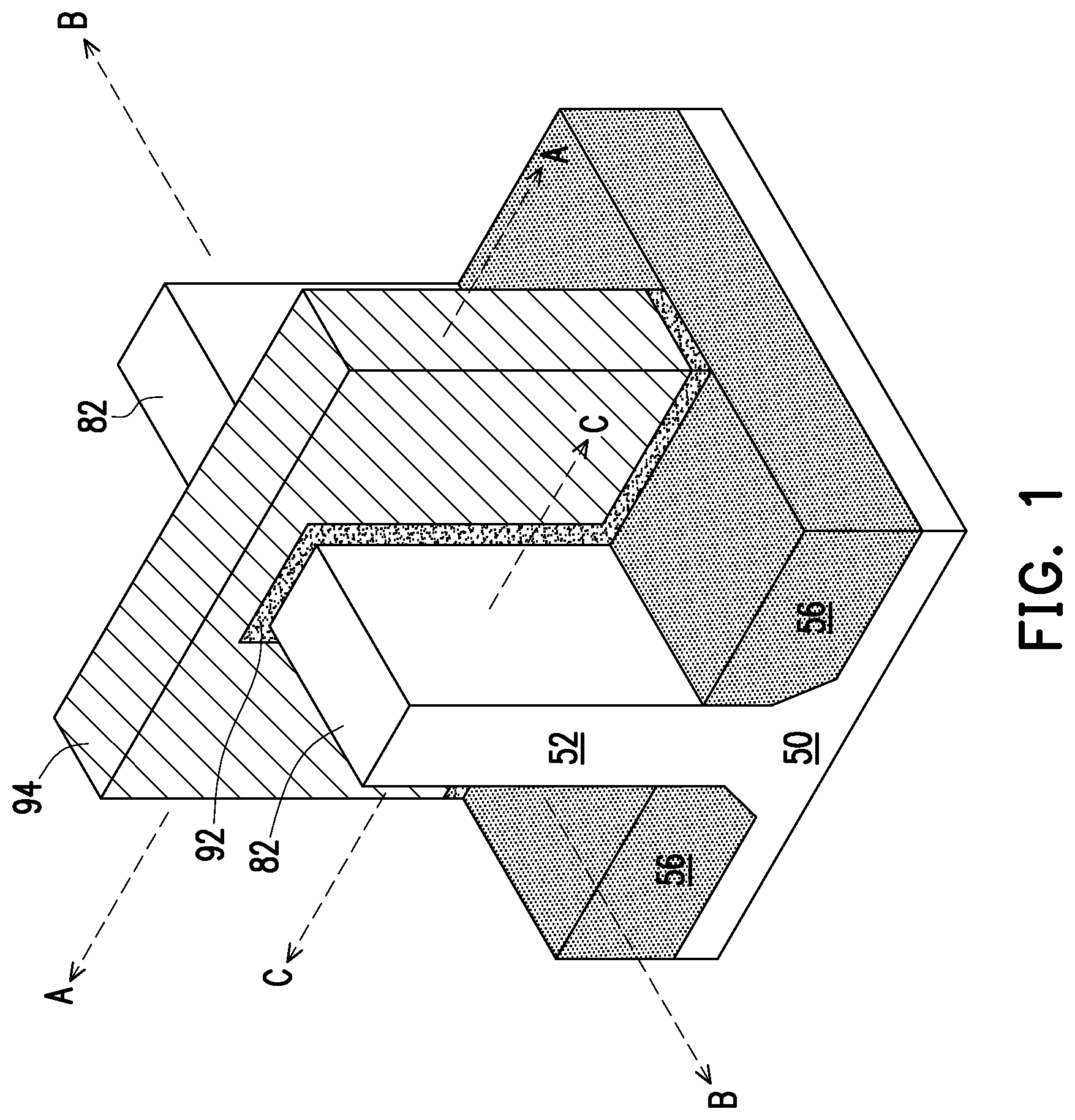 Patent US12327729 — Semiconductor FinFET device and method — Figure 1