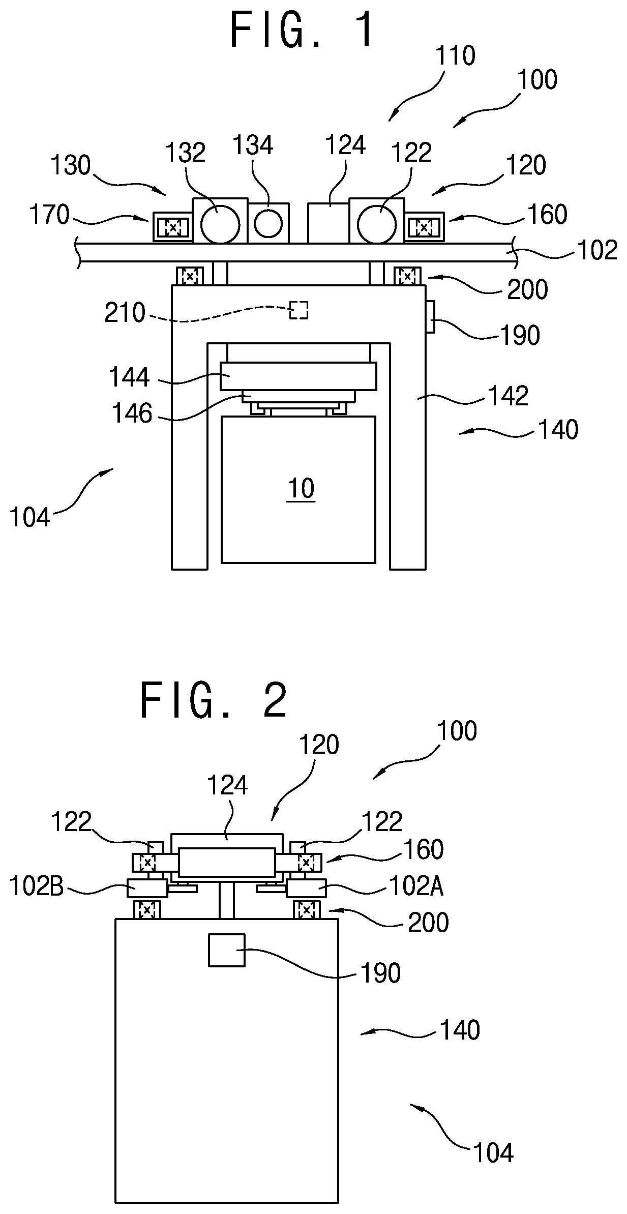 Patent US12327745 — Transport apparatus — Figure 1