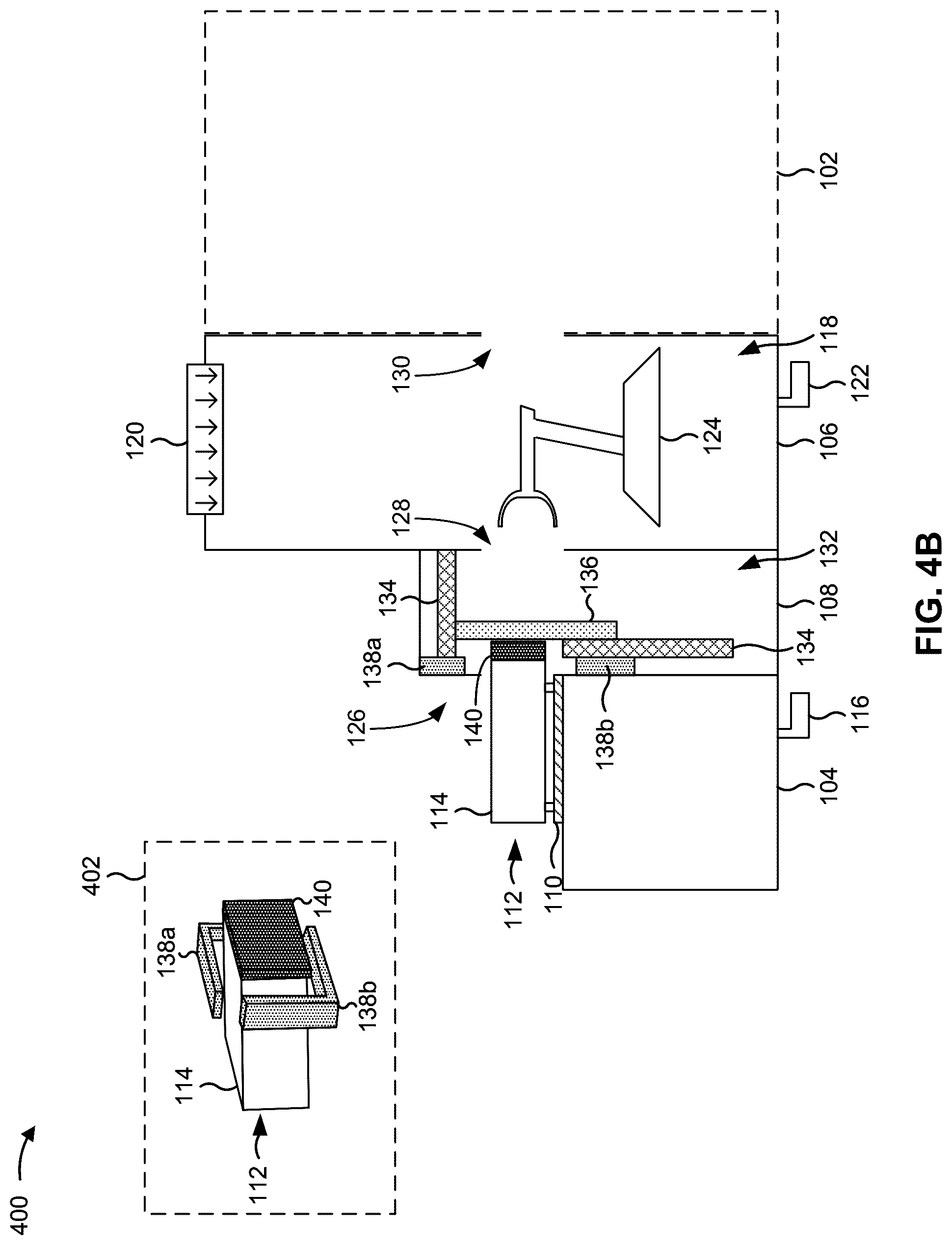 Patent US12327747 Figure 7 – Transport carrier docking device