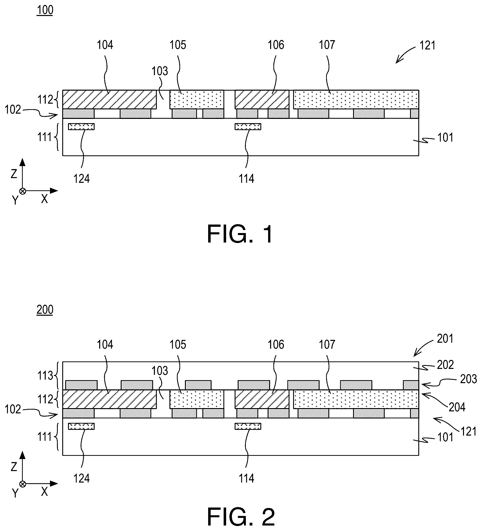Patent US12327775 Figure 1 – Thermal performance in hybrid bonded 3D die stacks