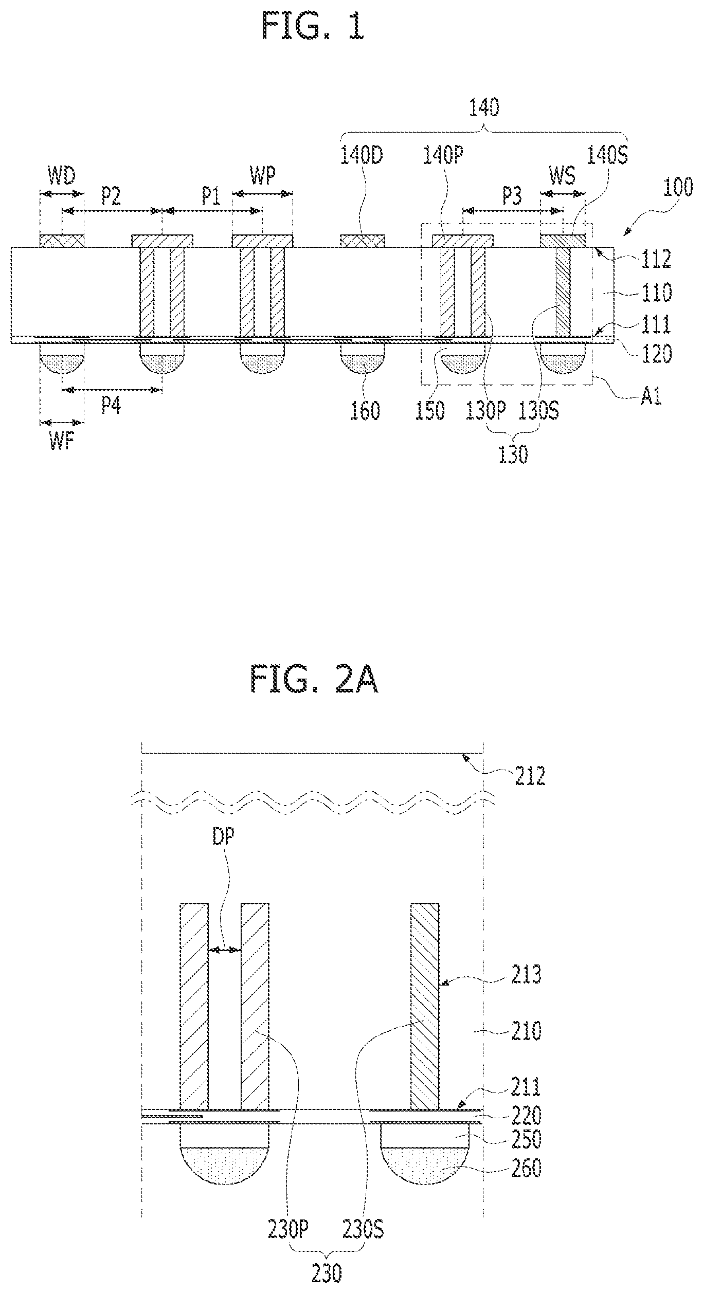 Patent US12327779 — Semiconductor chip including through electrode, and semiconductor package including the same — Figure 1