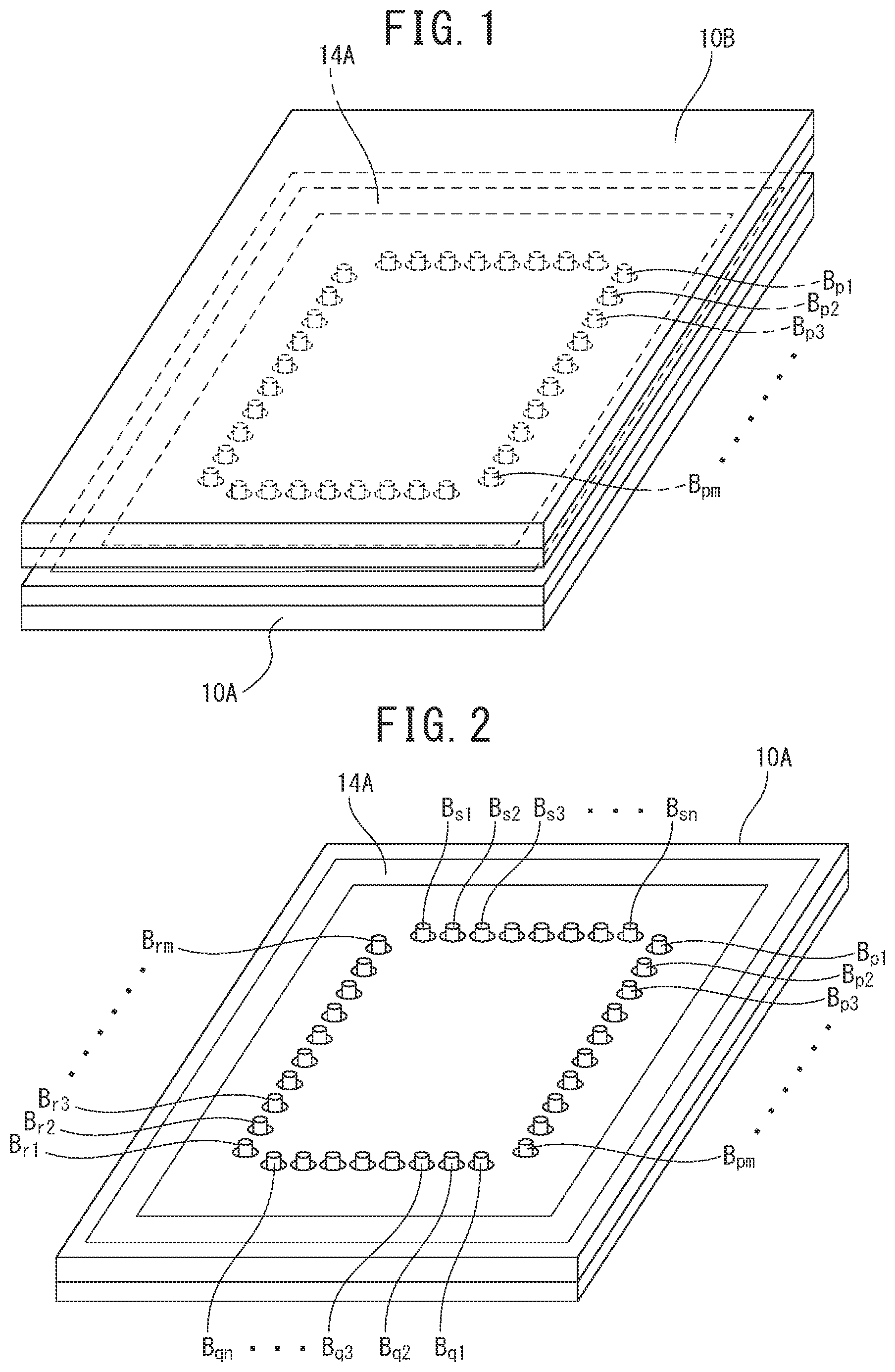 Patent US12327818 — Stacked semiconductor device — Figure 1