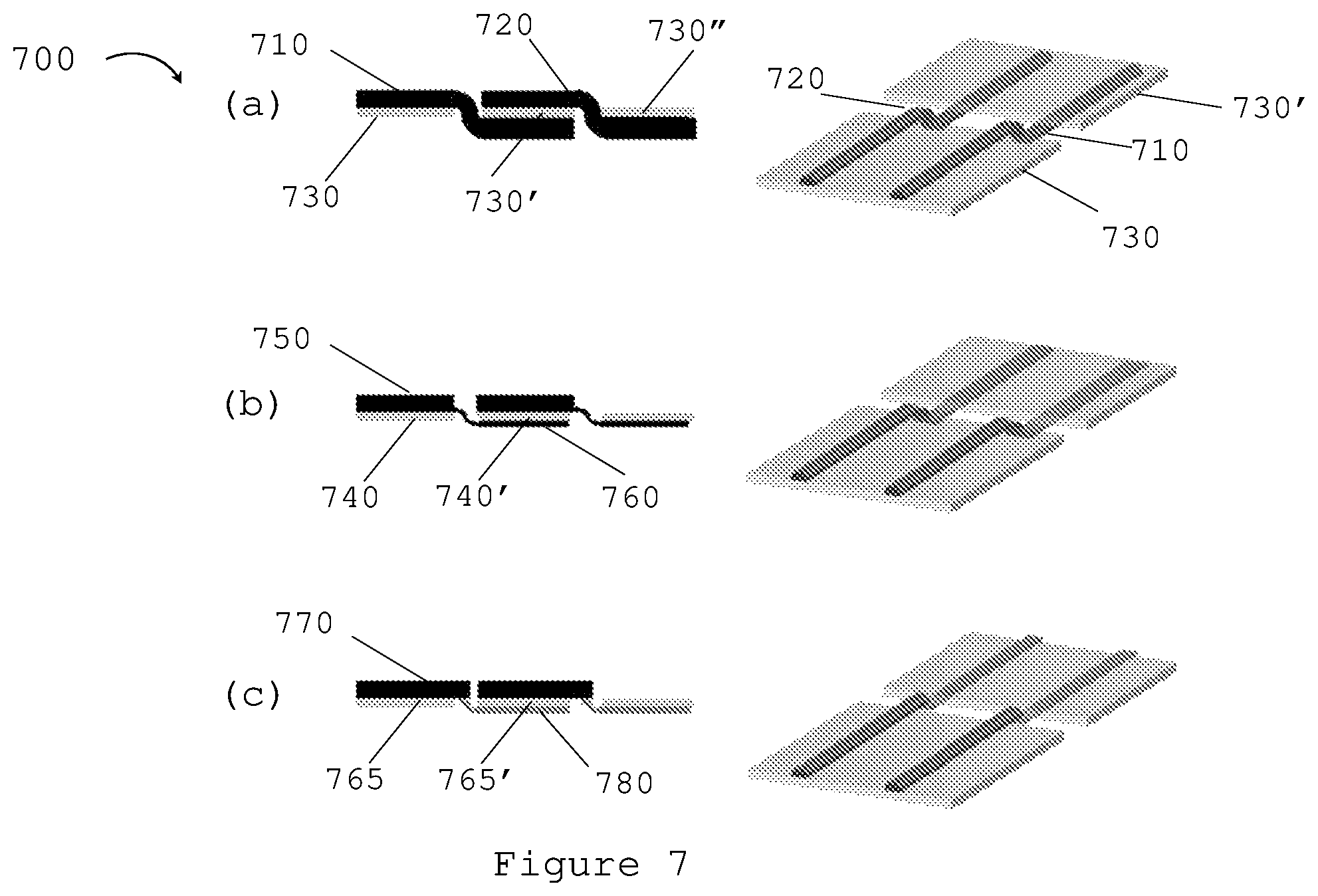 Patent US12327830 Figure 7 – Structured connector for interconnecting device components