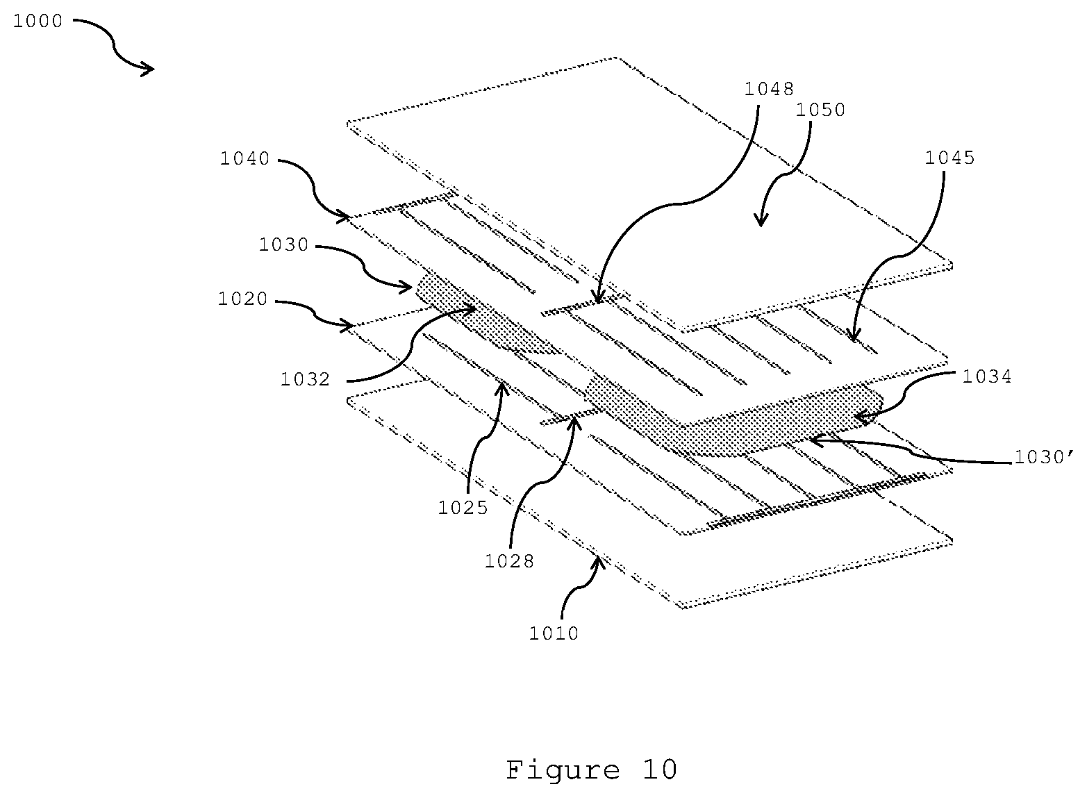 Patent US12327830 Figure 10 – Structured connector for interconnecting device components