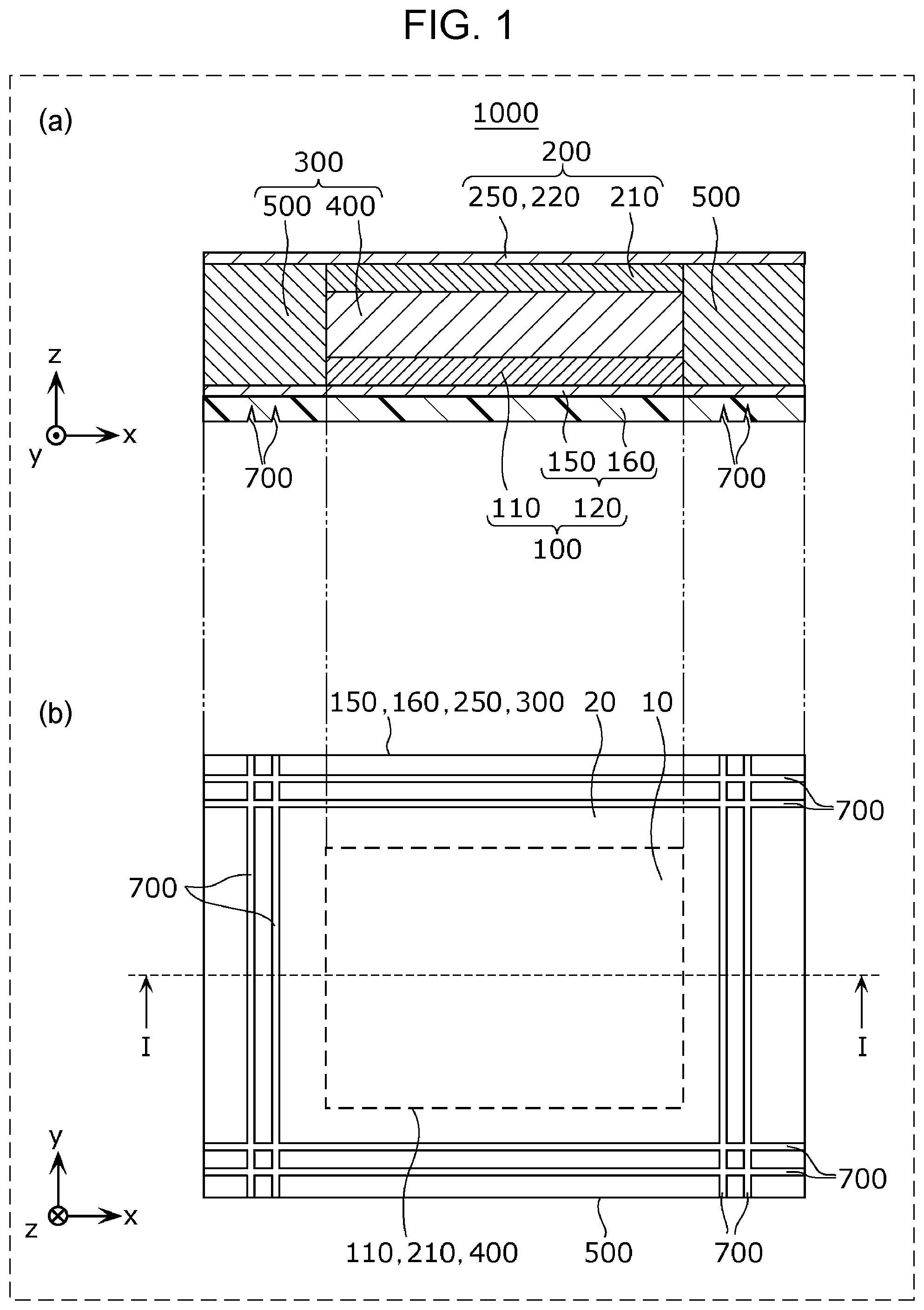 Patent US12327872 — All-solid battery including line-shaped structural defect in solid electrolyte layer or current collector — Figure 1