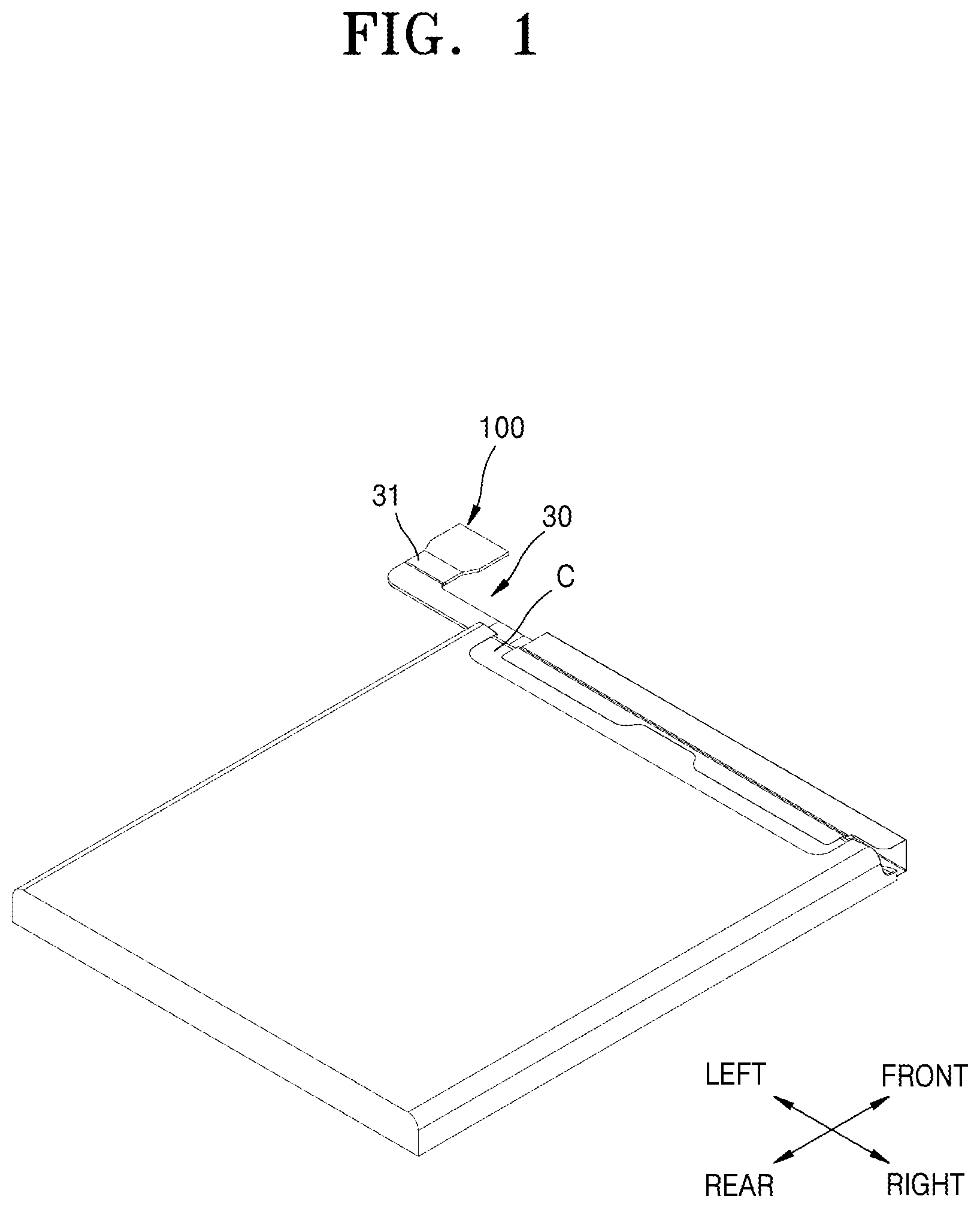 Patent US12327883 — Battery pack connector — Figure 1