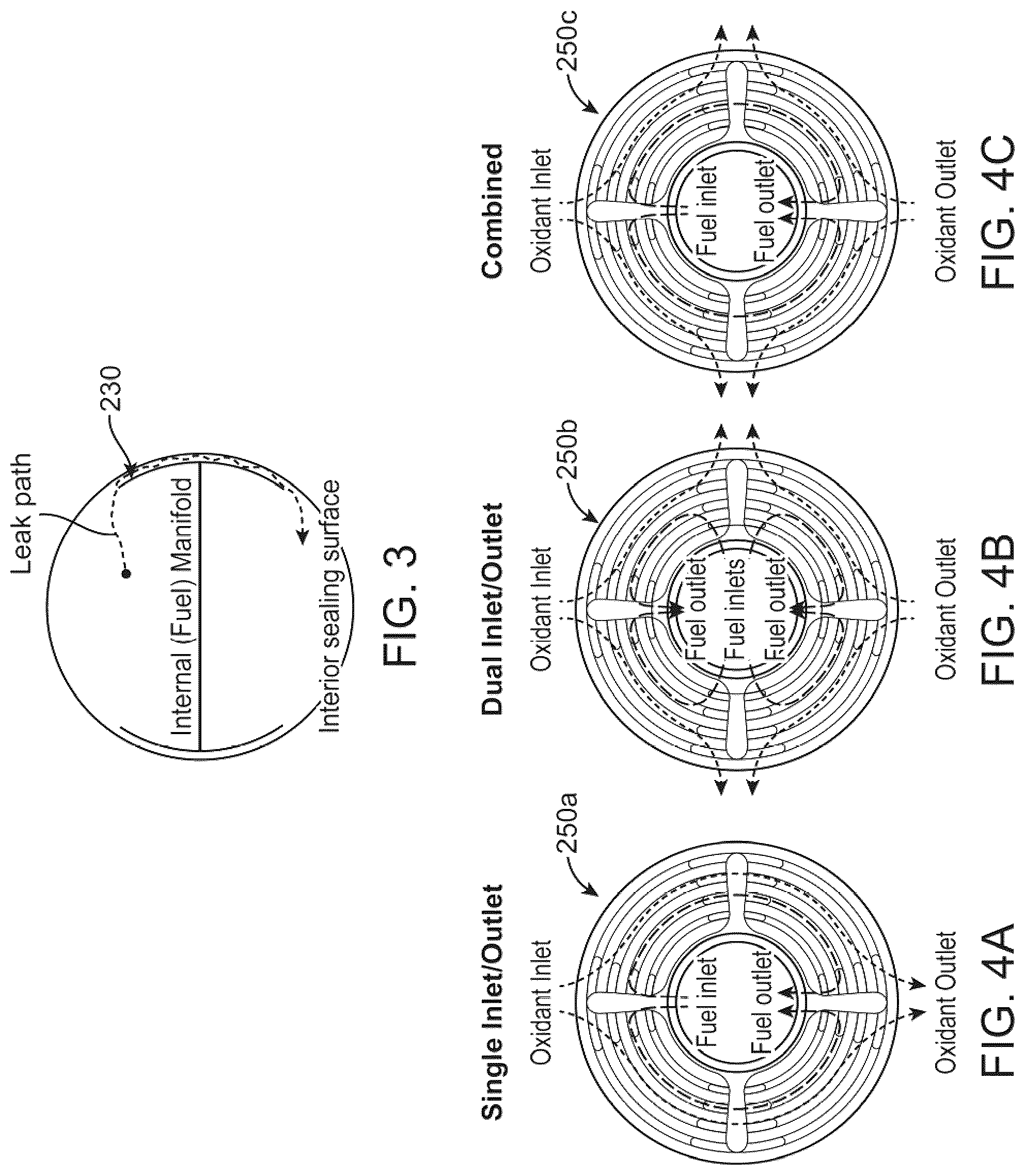Patent US12327887 — Compact high temperature electrochemical cell stack architecture — Figure 1
