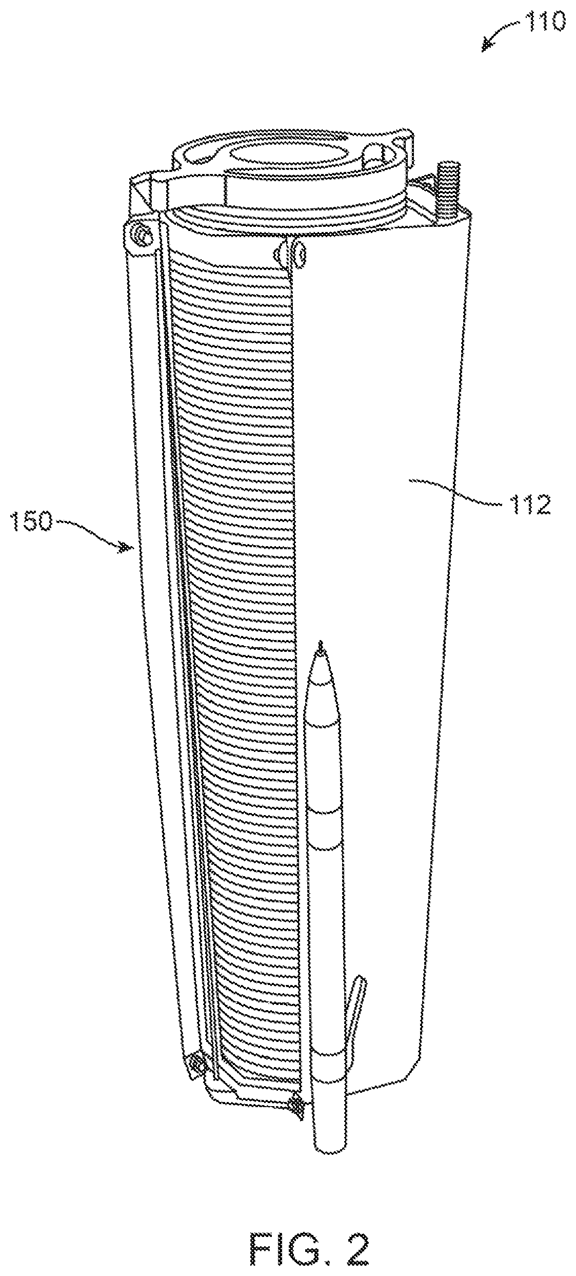 Patent US12327888 — Compact high temperature electrochemical cell stack architecture — Figure 1