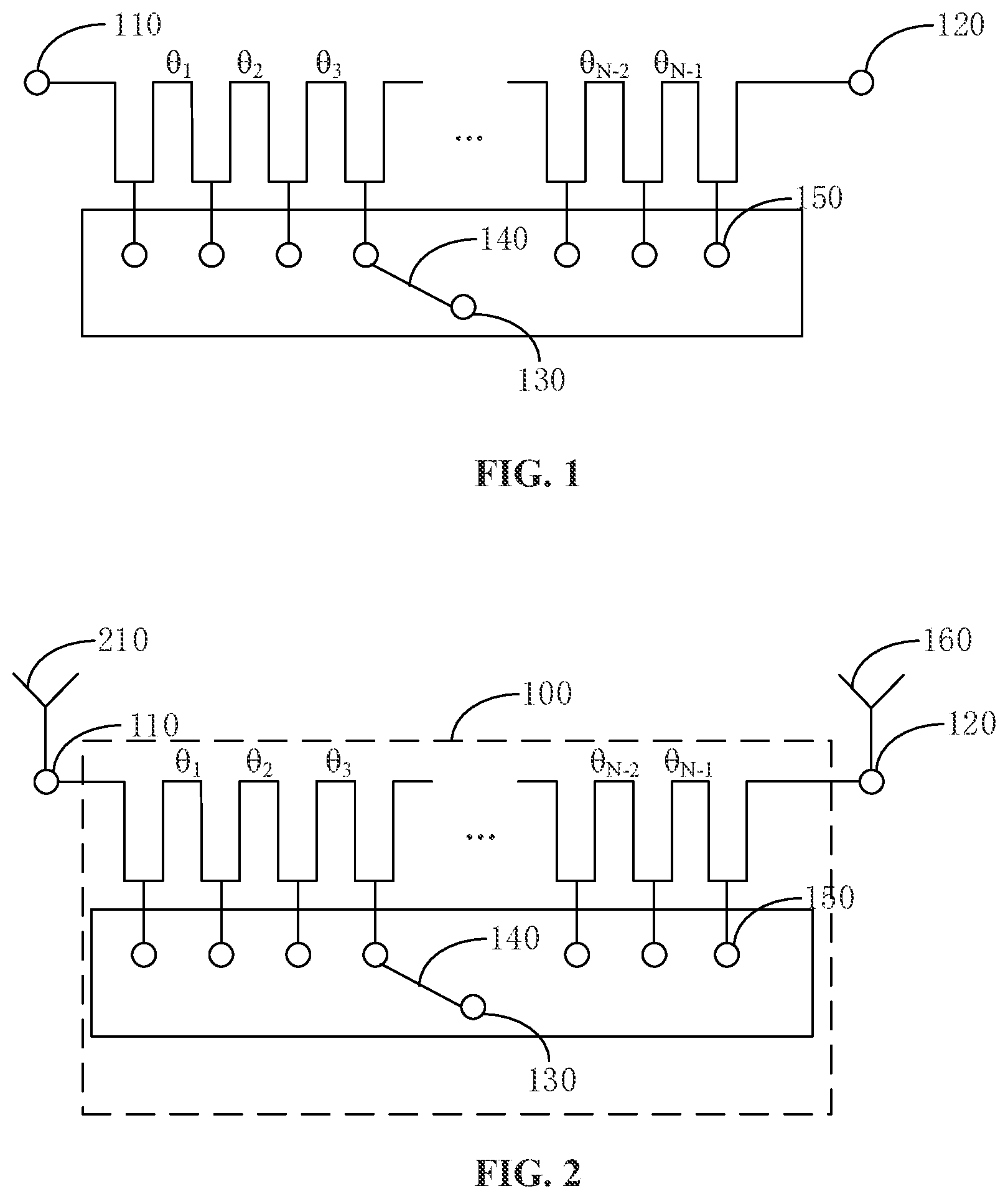 Patent US12327924 — Phase-shifting unit, antenna unit, phased array unit and phased array — Figure 1
