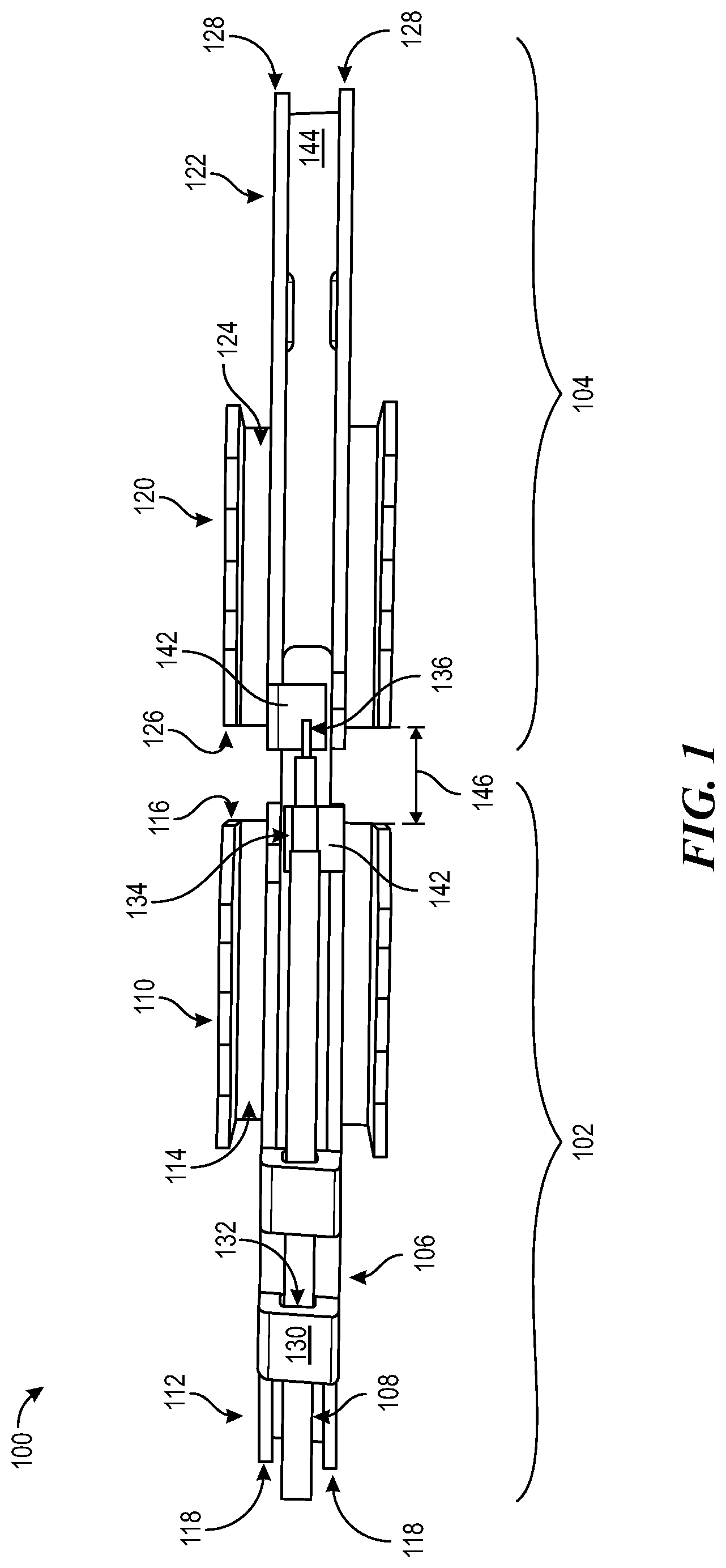 Patent US12327926 — Wi-Fi antennas using dielectric inserts with feedline tunnels for reduced electromagnetic interference (EMI) — Figure 1