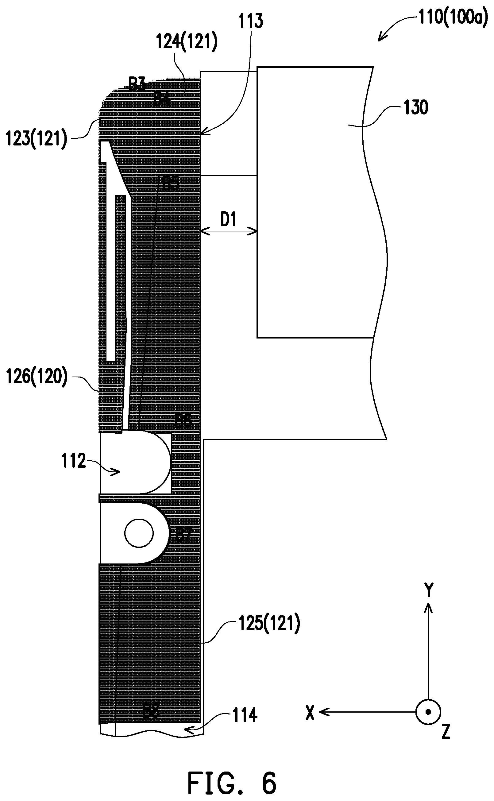 Patent US12327927 — Electronic device — Figure 1