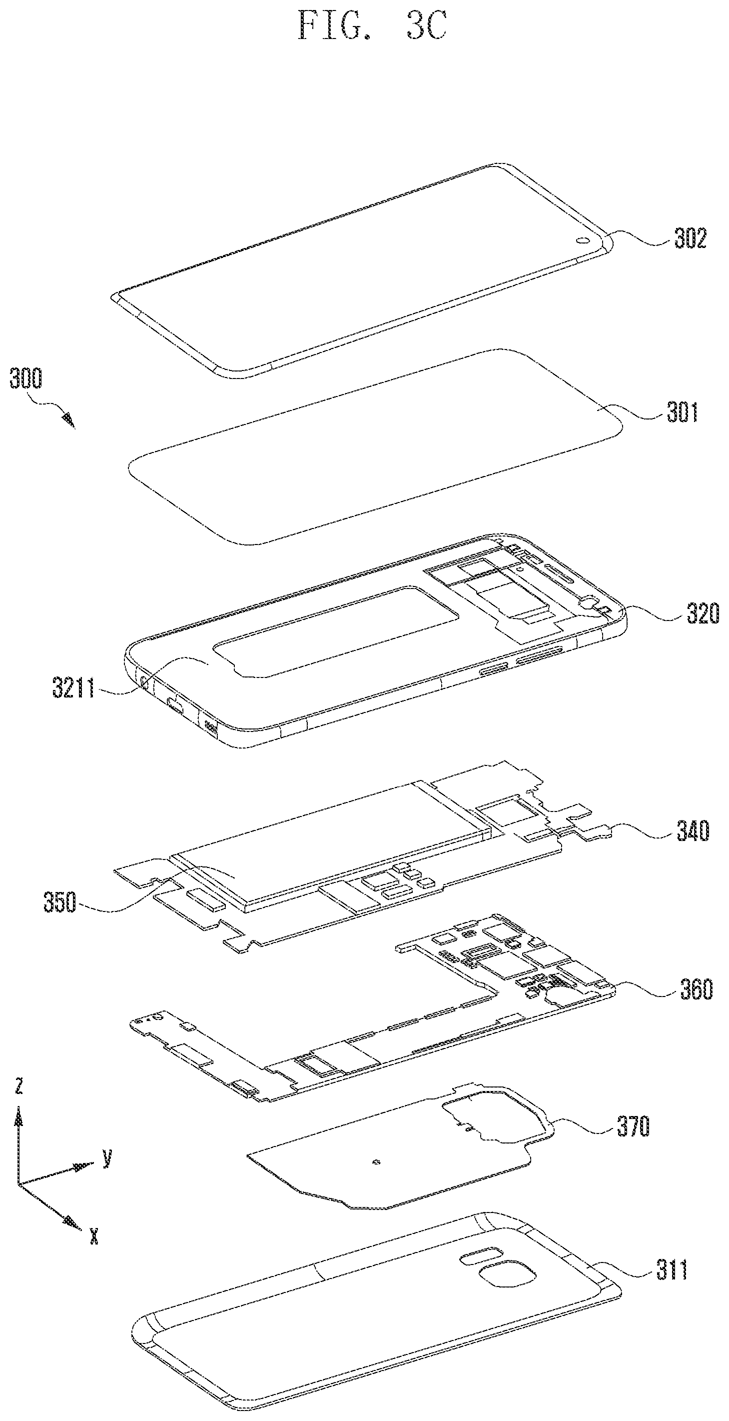 Patent US12327934 Figure 5 – Antenna and electronic device including the same