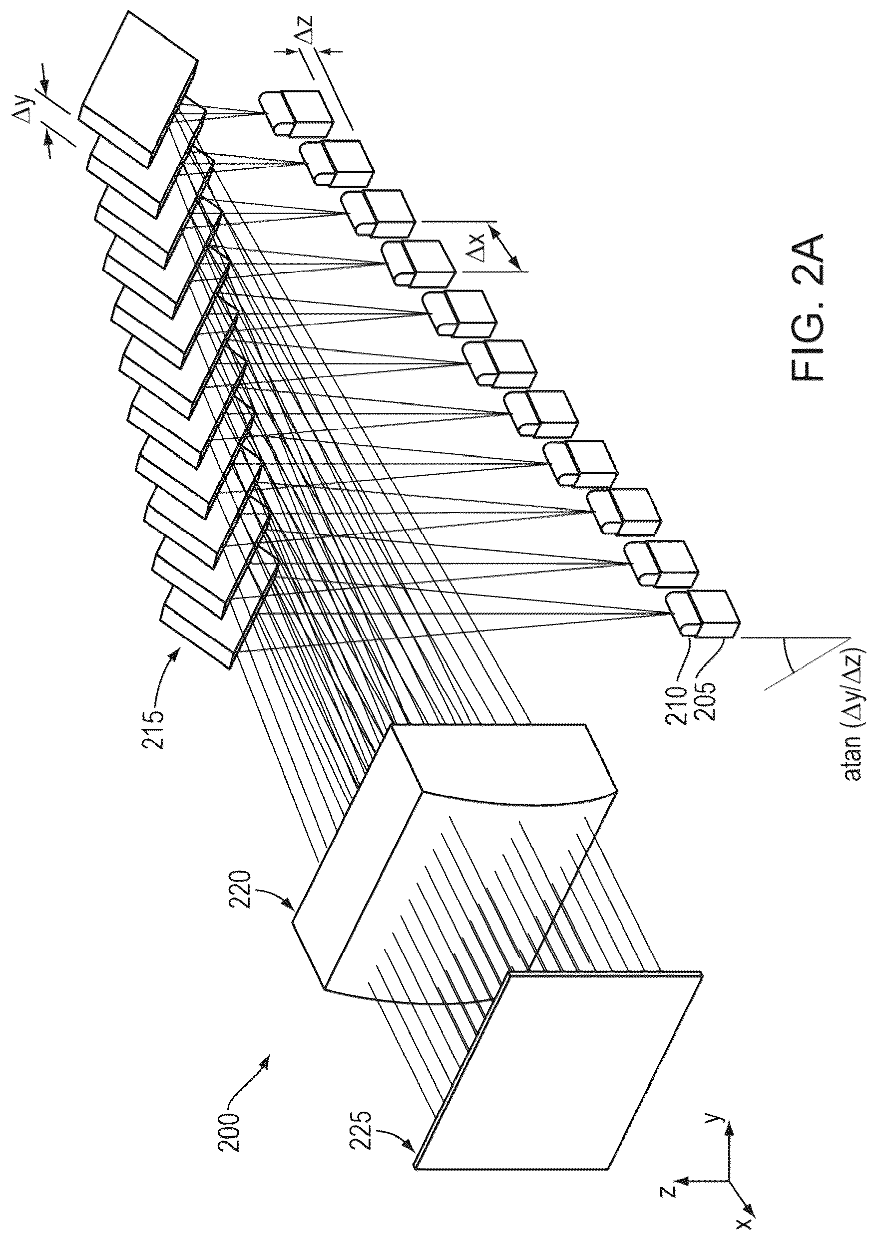 Patent US12327974 — Single emitter stacking for wavelength-beam-combining laser systems — Figure 1