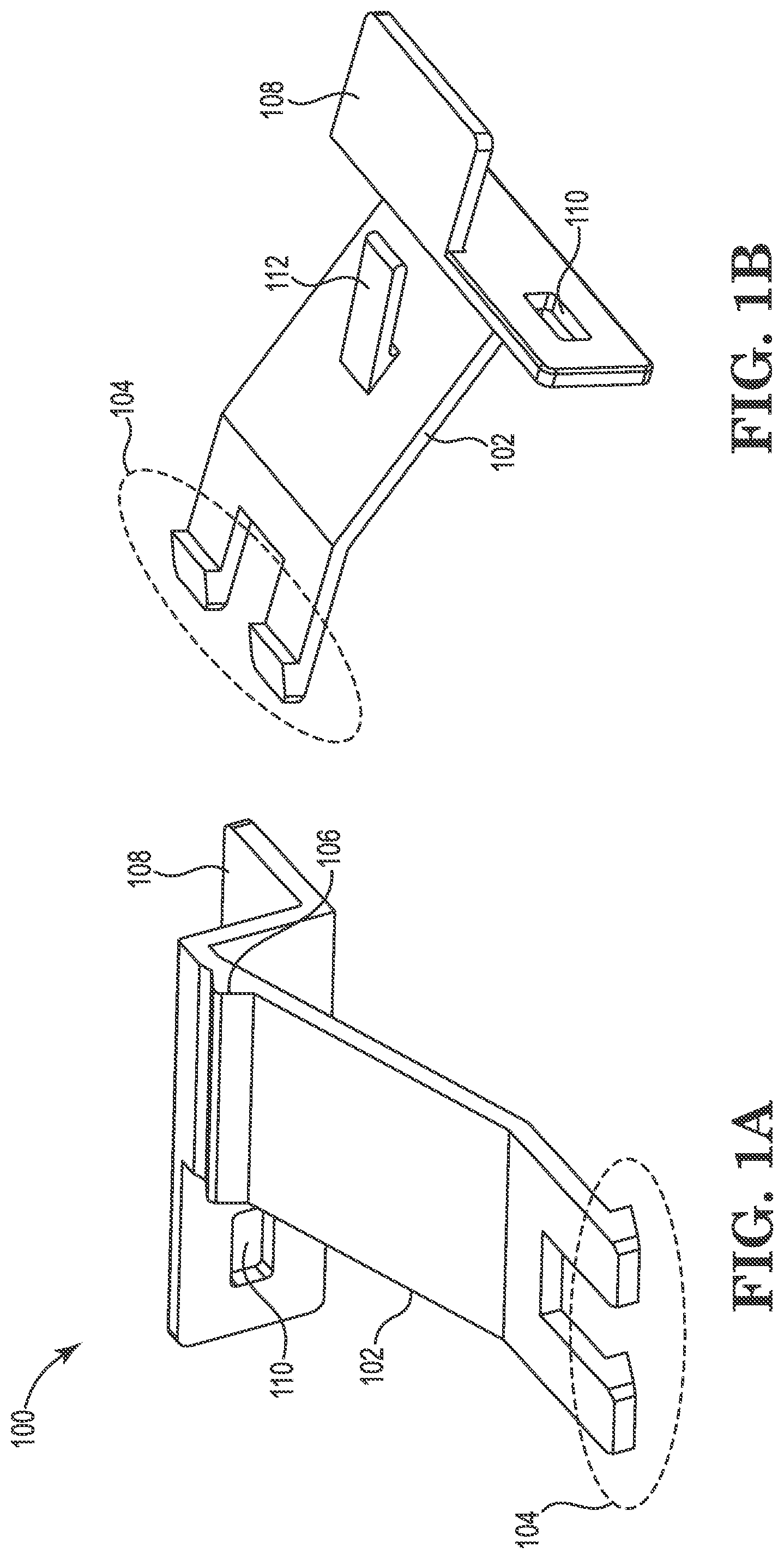Patent US12327990 Figure 1 – Cable guides