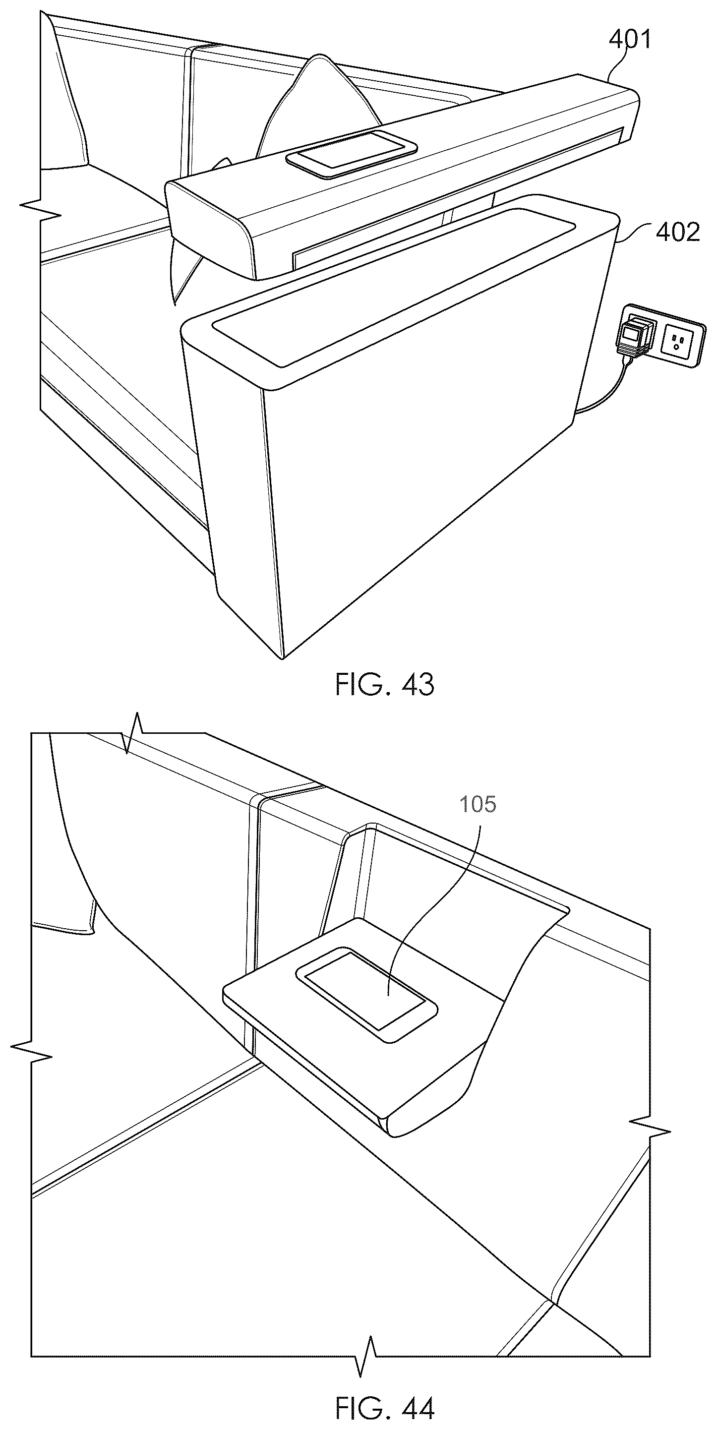 Patent US12328010 Figure 20 – Electronic charging shelf system