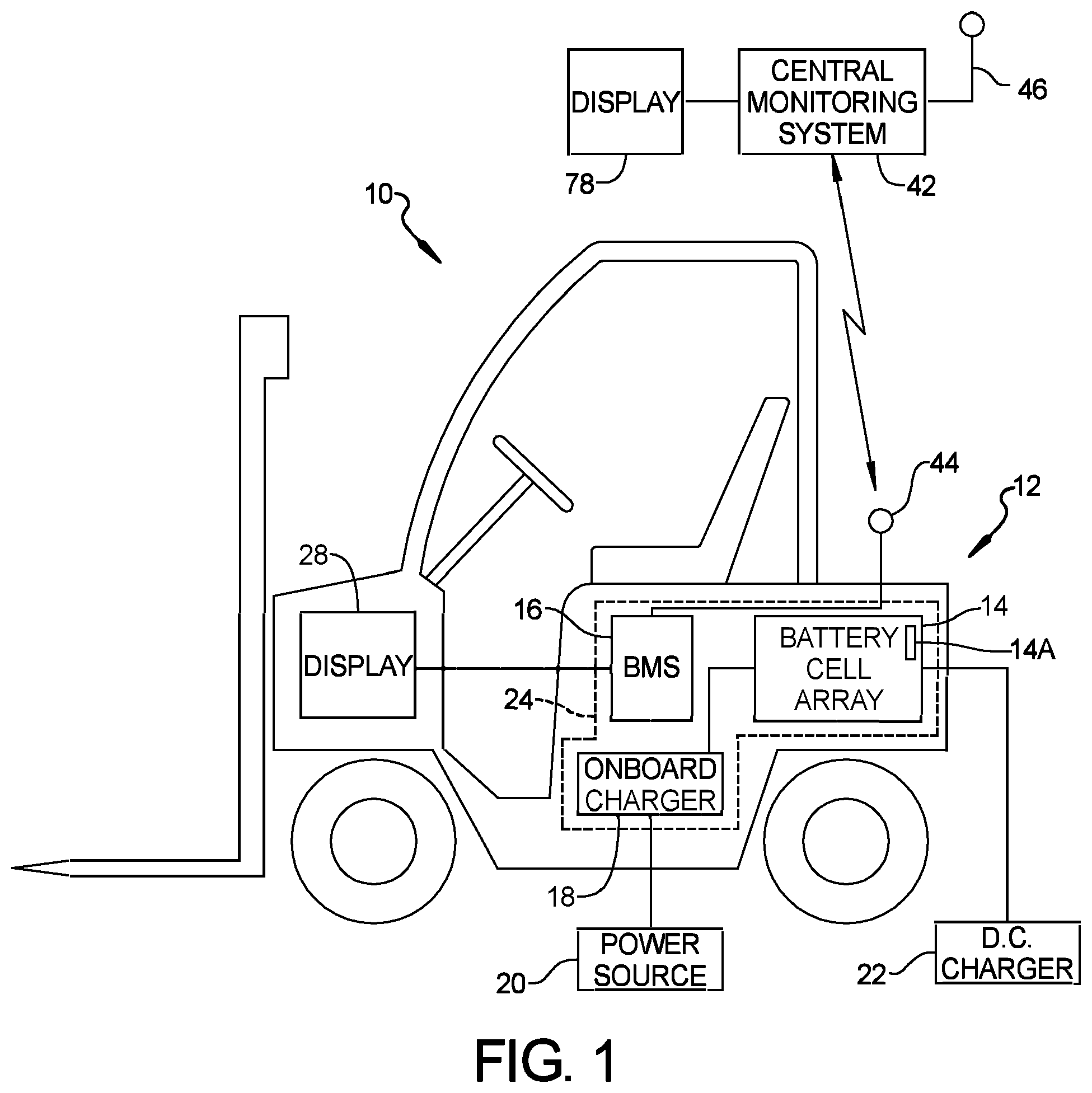 Patent US12328017 — System and method for charge balancing a battery pack over time — Figure 1