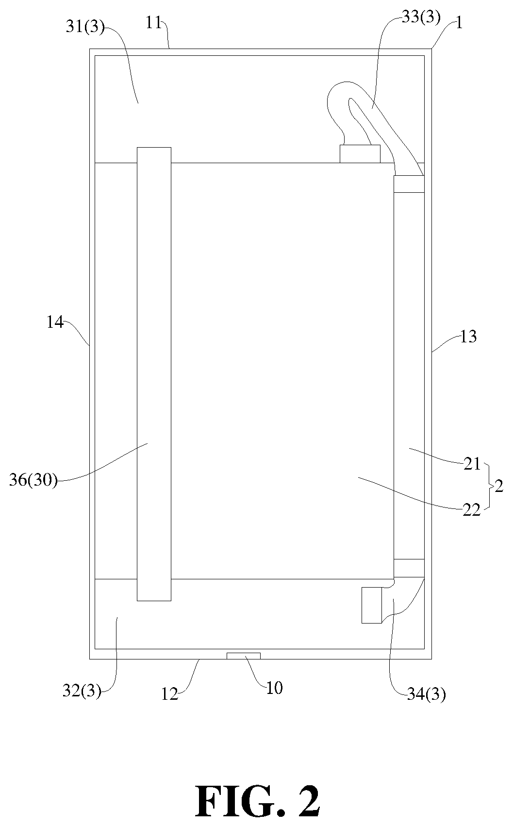 Patent US12328021 — Electronic device — Figure 1