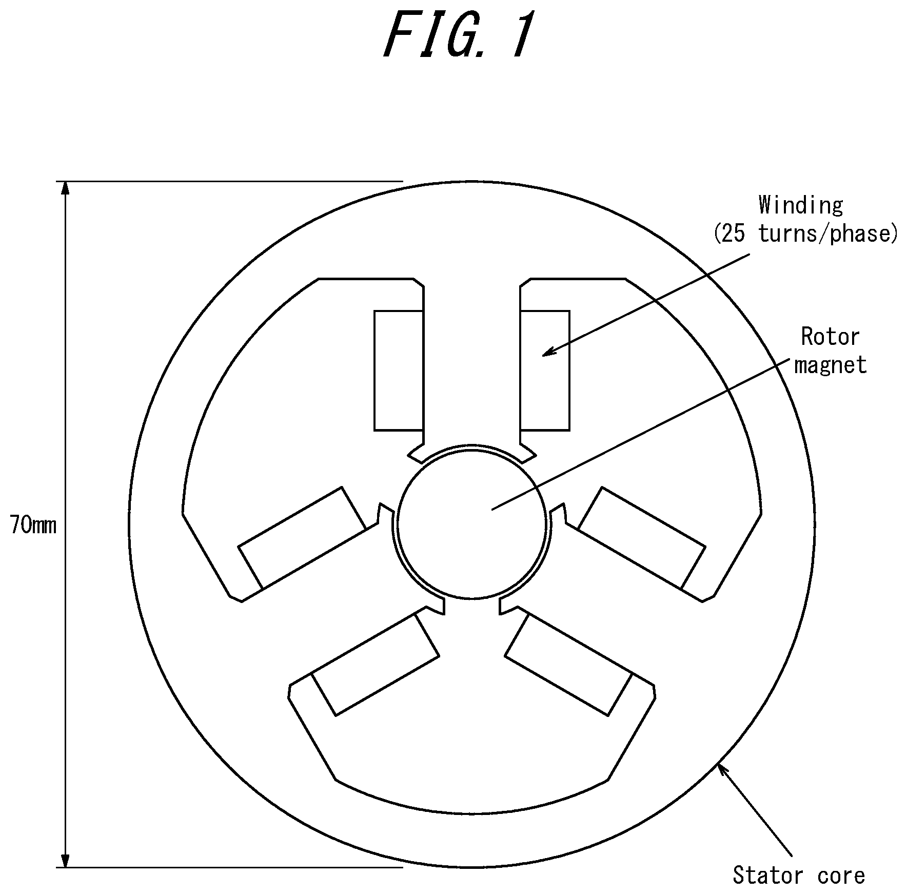 Patent US12328041 — Electrical steel sheet machining method, motor, and motor core production method — Figure 1