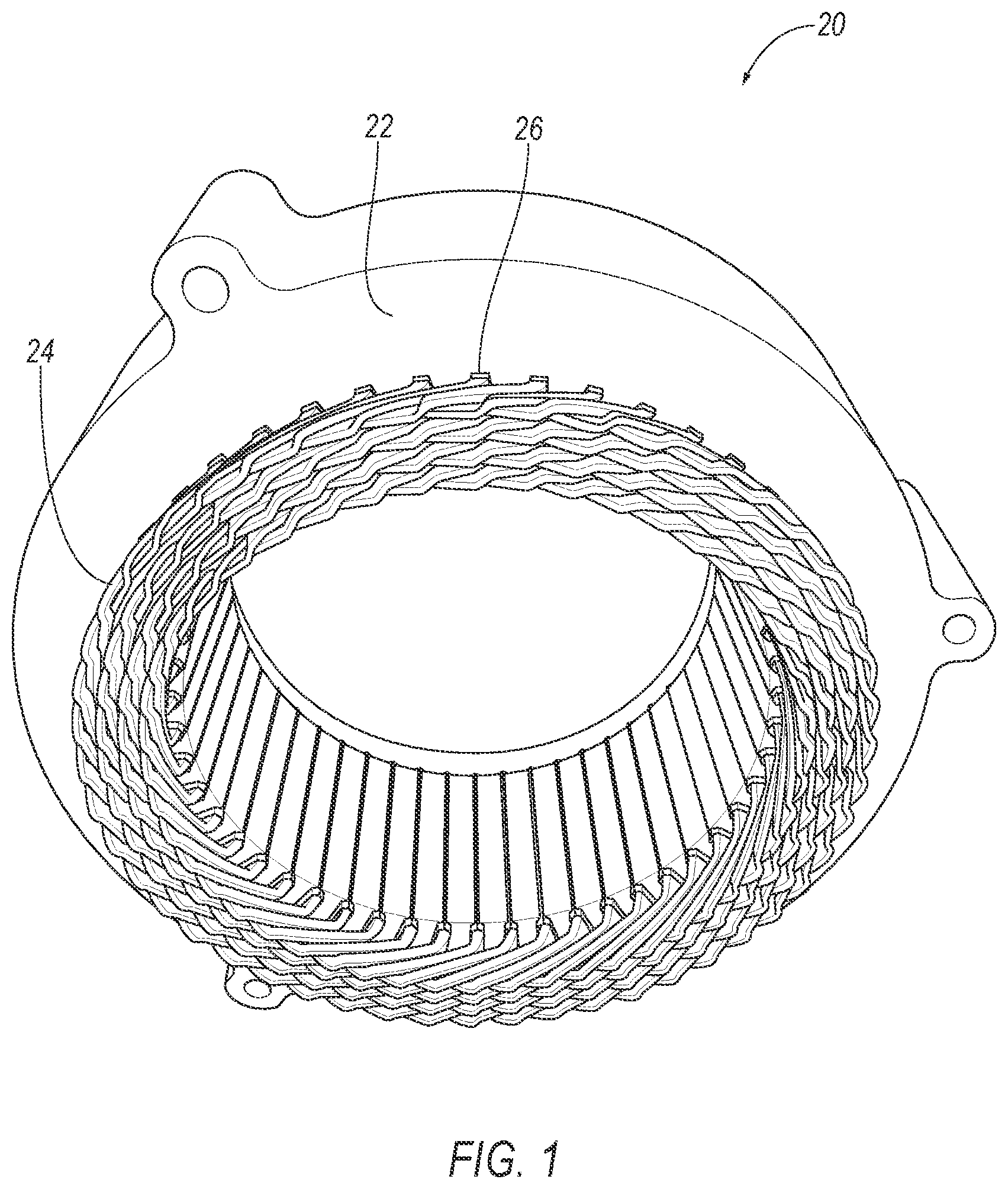 Patent US12328042 — Varnish application system for electric motor — Figure 1