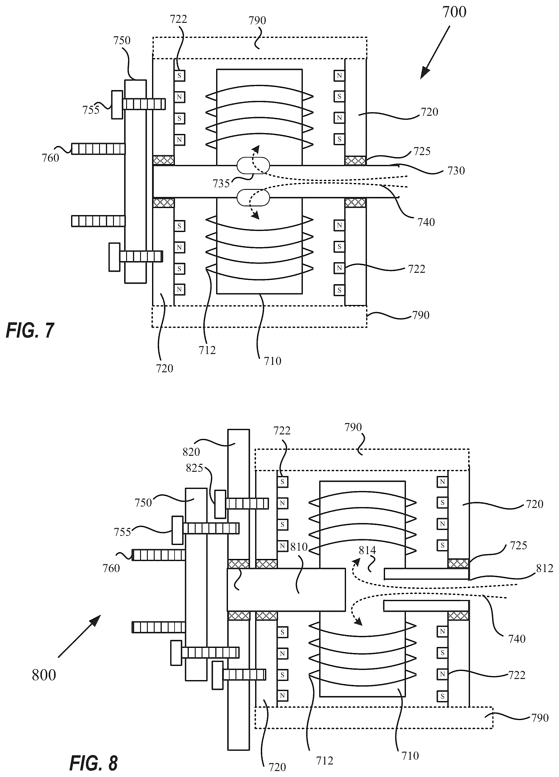Patent US12328044 — In wheel axial flux yokeless outrunner electric motor providing cables and cooling internally — Figure 1