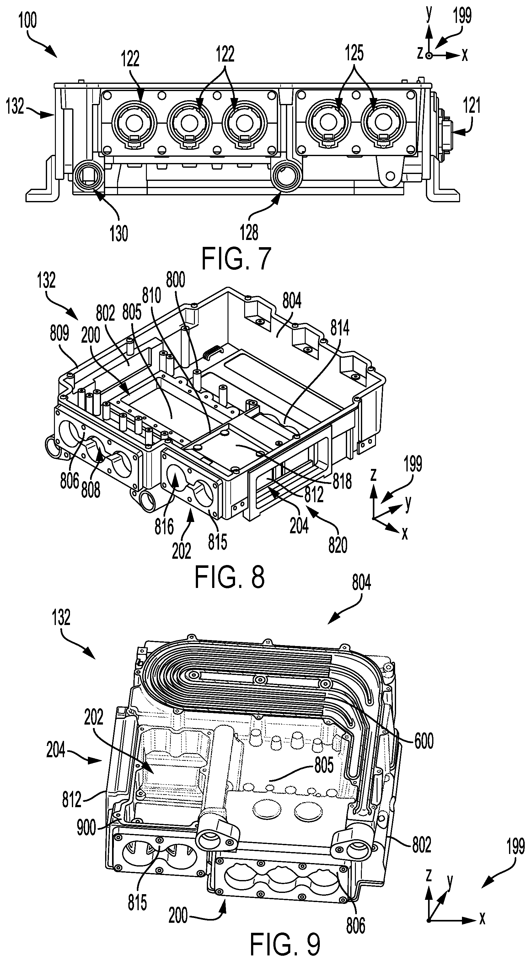 Patent US12328077 — Inverter with housing chambers for electromagnetic interference (EMI) reduction — Figure 1