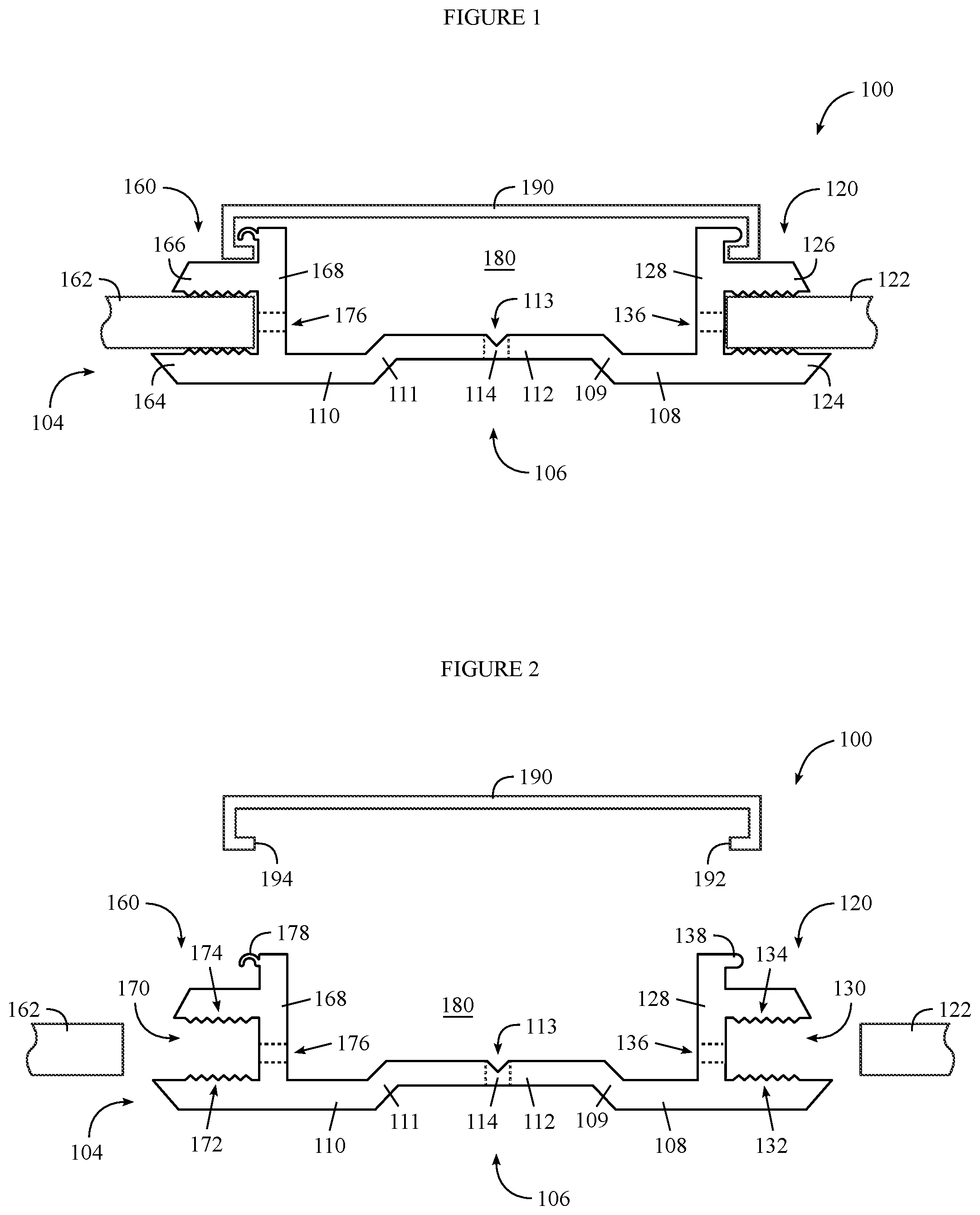 Patent US12328092 — Devices and methods for mounting solar panels — Figure 1