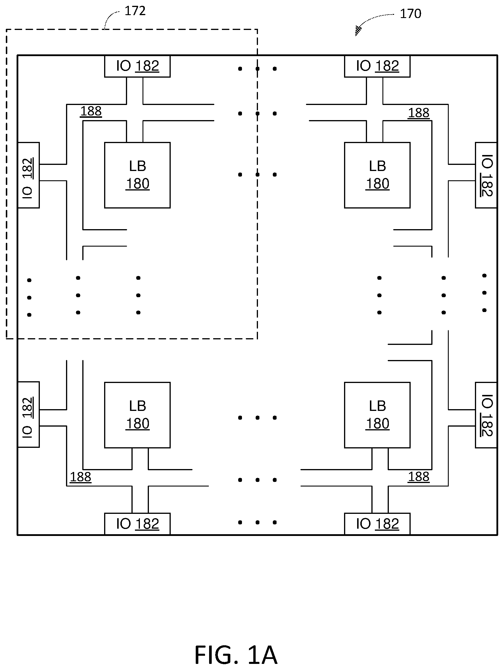 Patent US12328120 — Method and system for providing word addressable nonvolatile memory in a programmable logic device — Figure 1