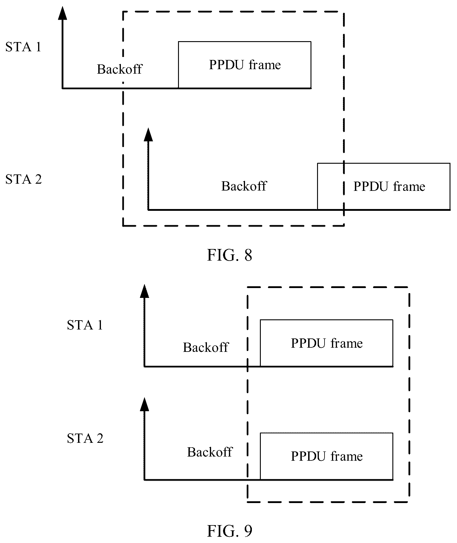 Patent US12328153 — Interference information detection method — Figure 1