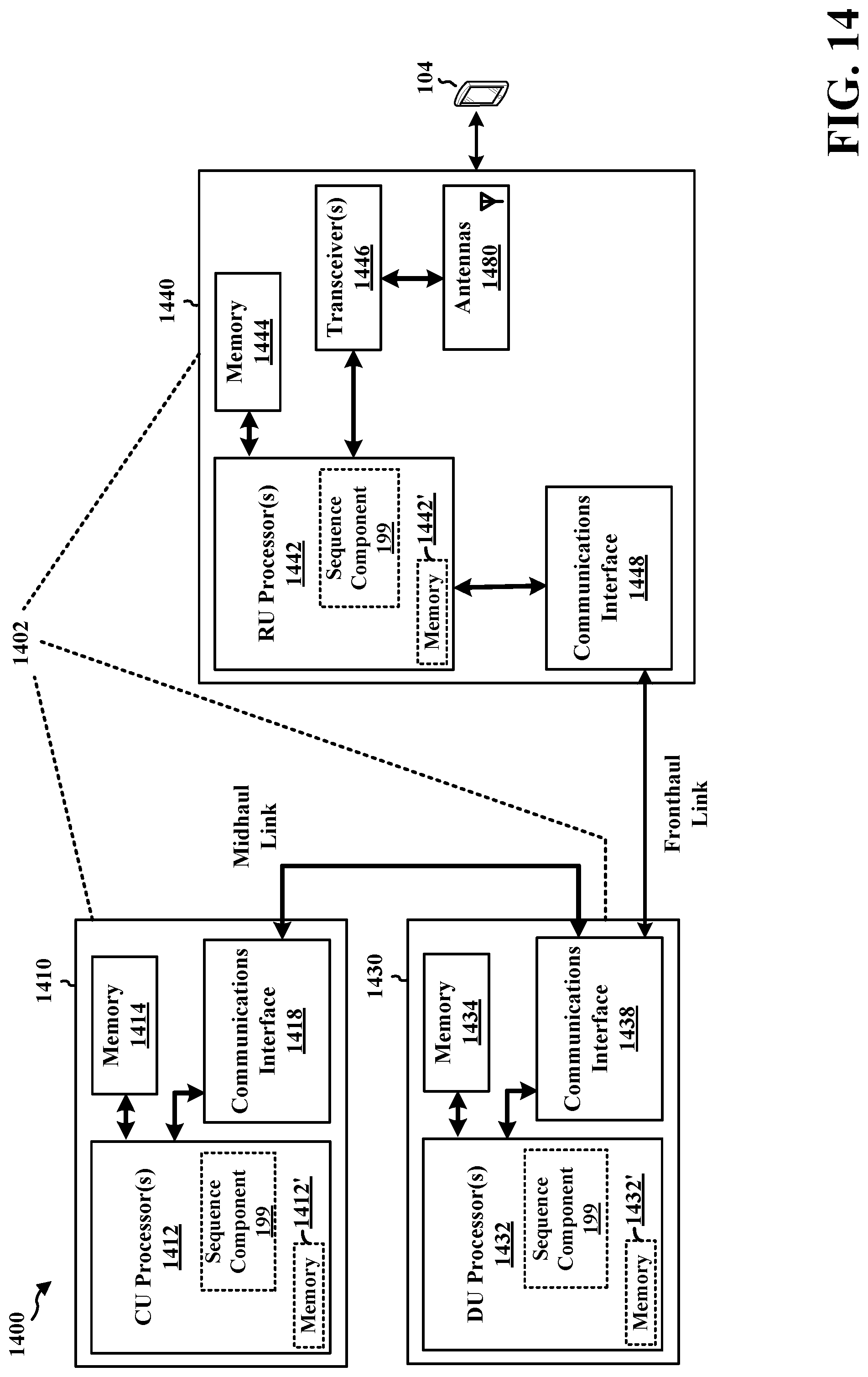 Patent US12328216 Figure 14 – Reduced overhead selective mapping for PAPR reduction