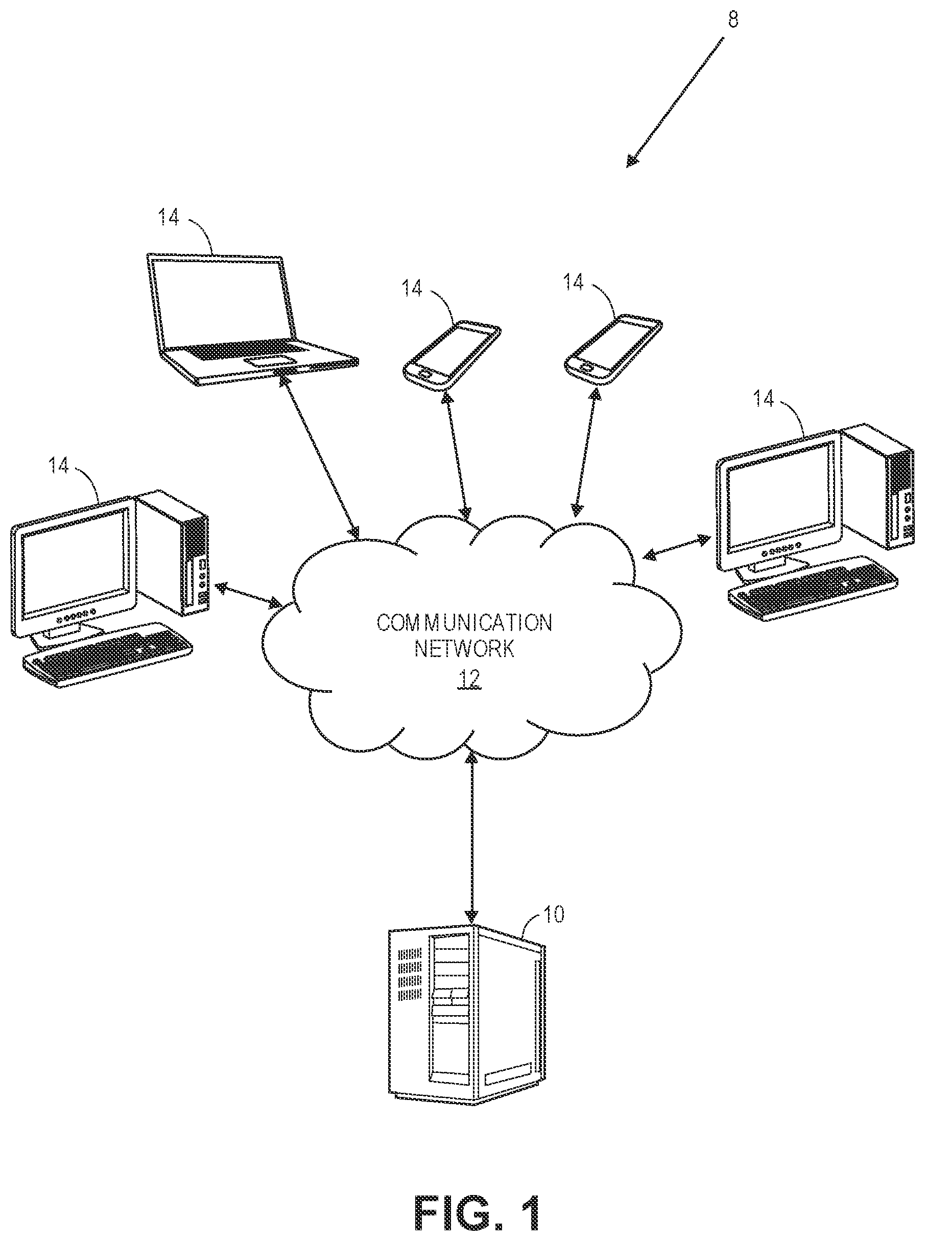 Patent US12328227 — Systems, computer-readable media and computer-implemented methods for automated, dynamic capacity planning using HTTP response header fields — Figure 1
