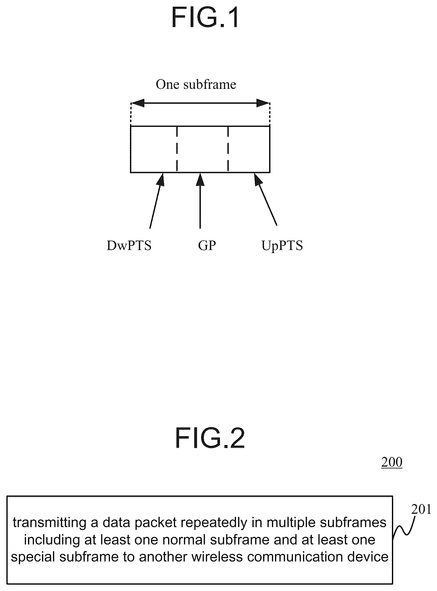 Patent US12328269 — Wireless communication method and device — Figure 1
