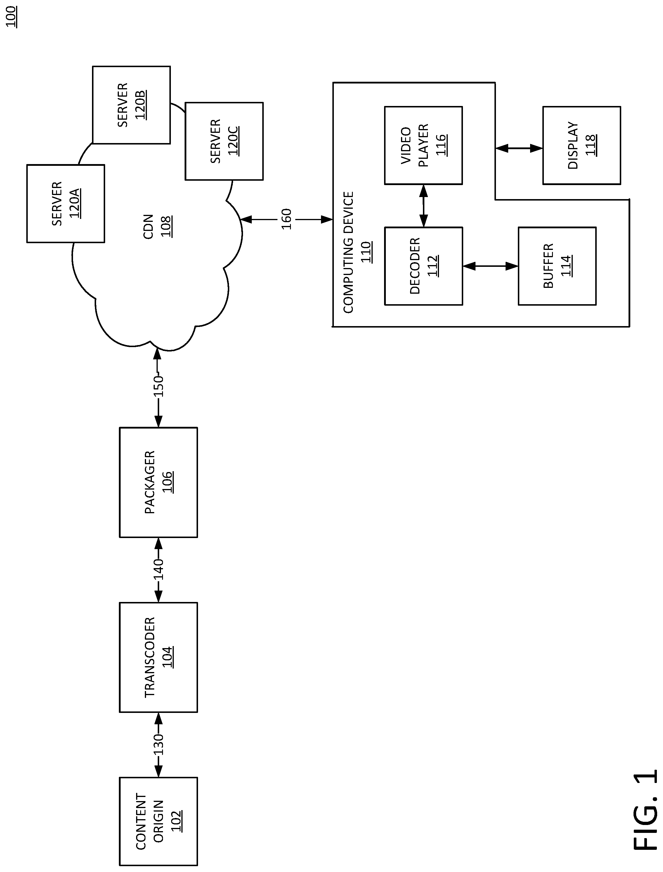 Patent US12328353 — Method and apparatus for mobile device as temporary content origin — Figure 1