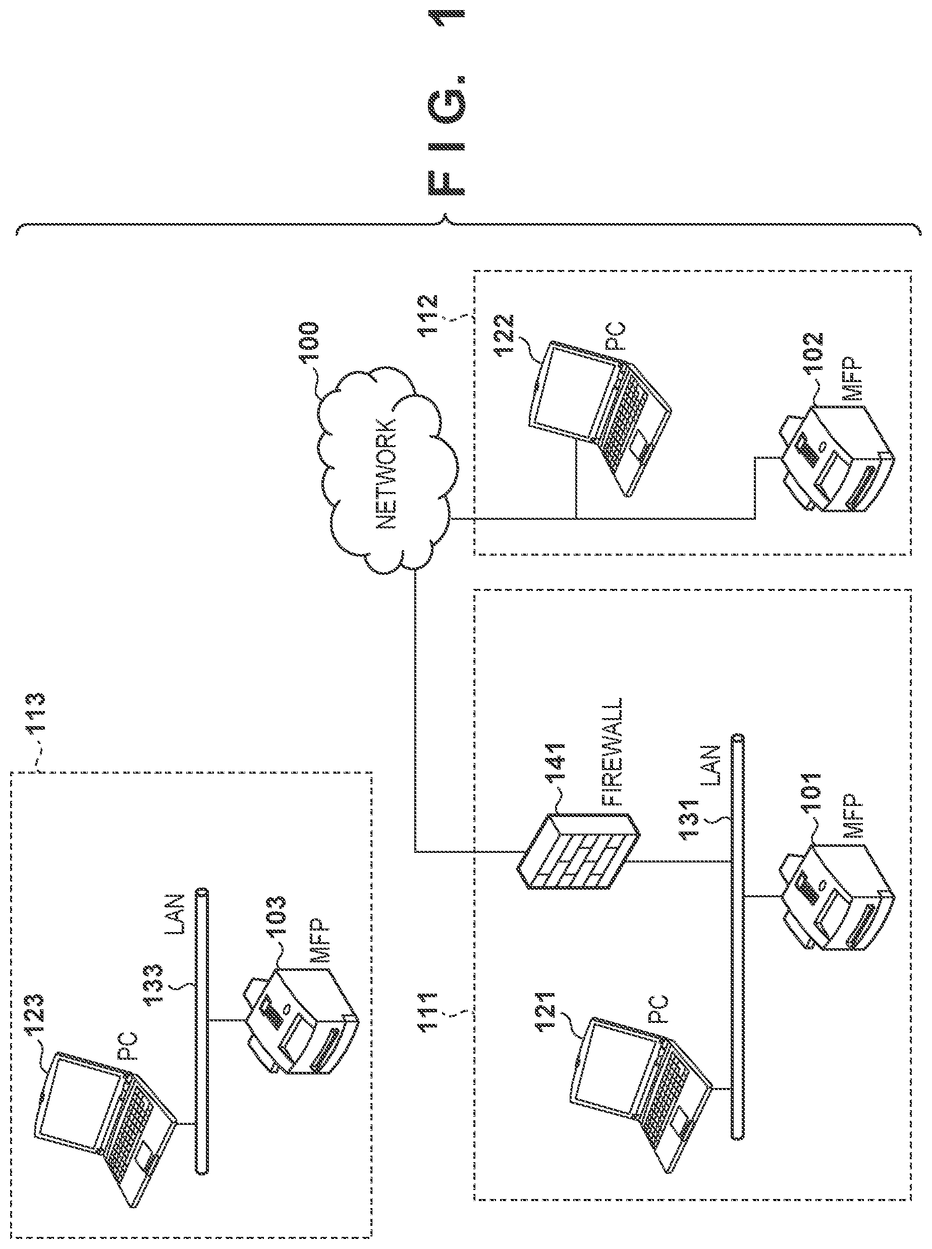 Patent US12328417 — Image processing apparatus, control method therefor, and medium — Figure 1
