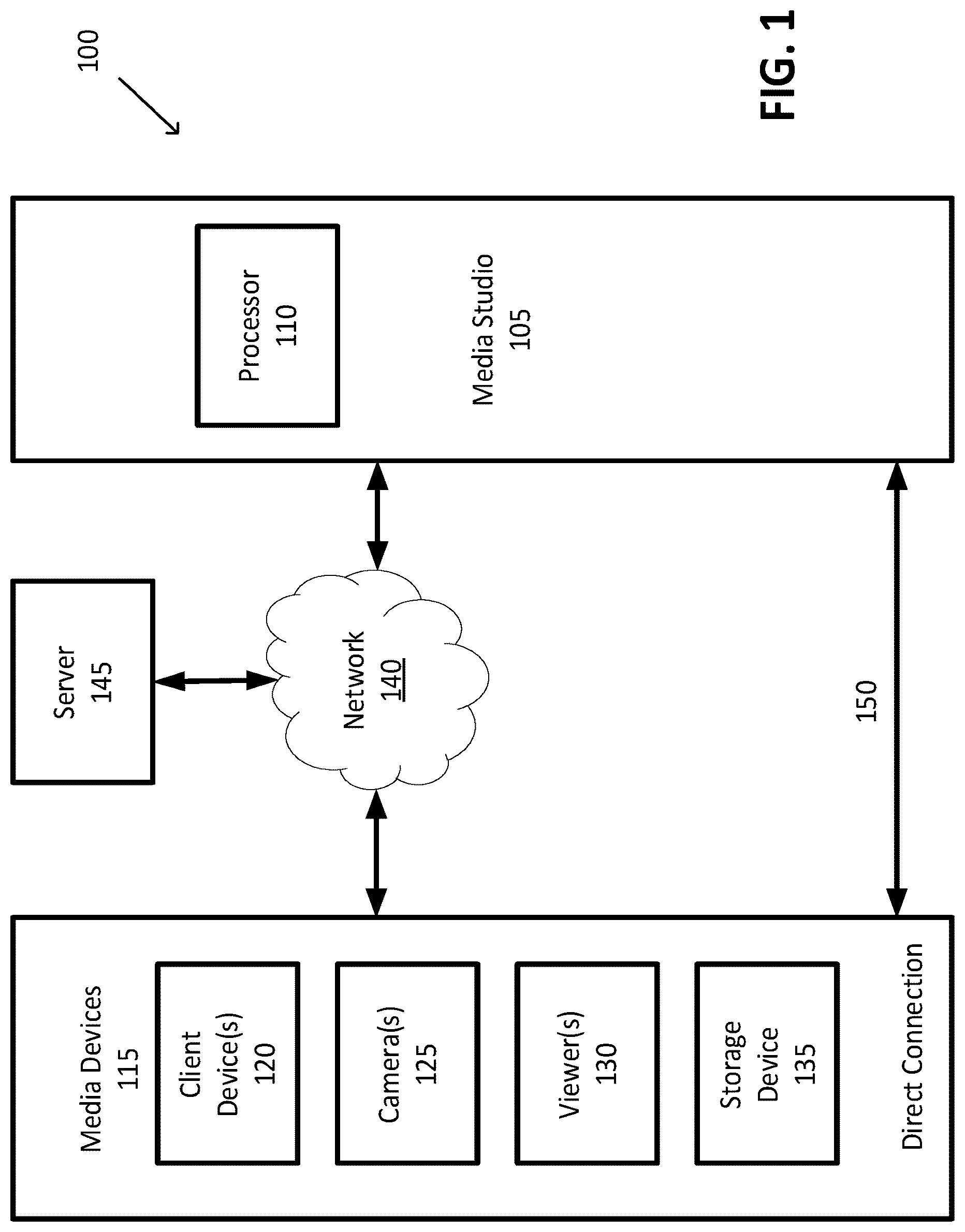 Patent US12328462 — Media session management — Figure 1