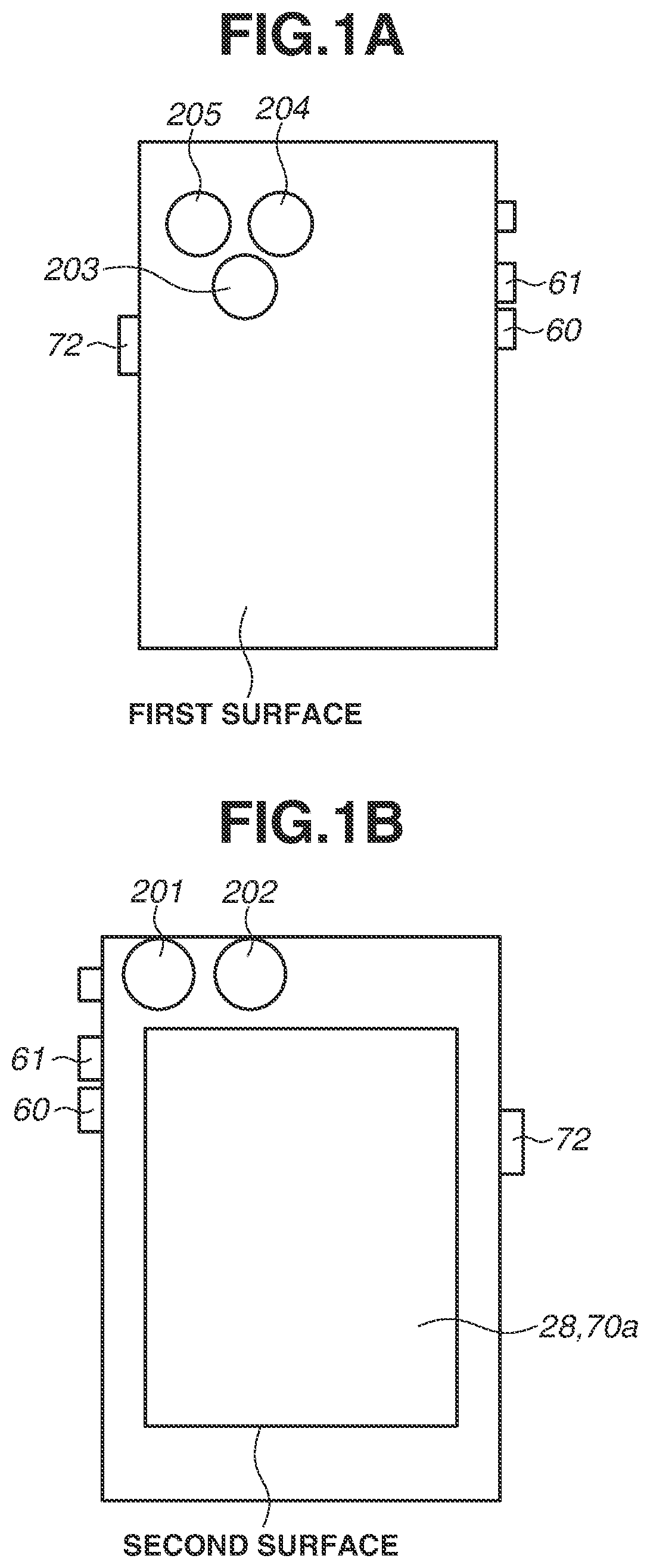 Patent US12328490 Figure 1 – Electronic device with zoom control