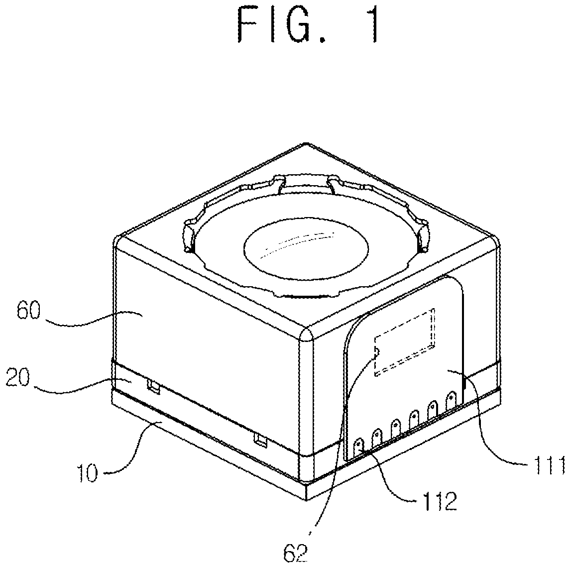 Patent US12328504 — Lens moving unit comprising a sensing magnet and a correction magnet — Figure 1