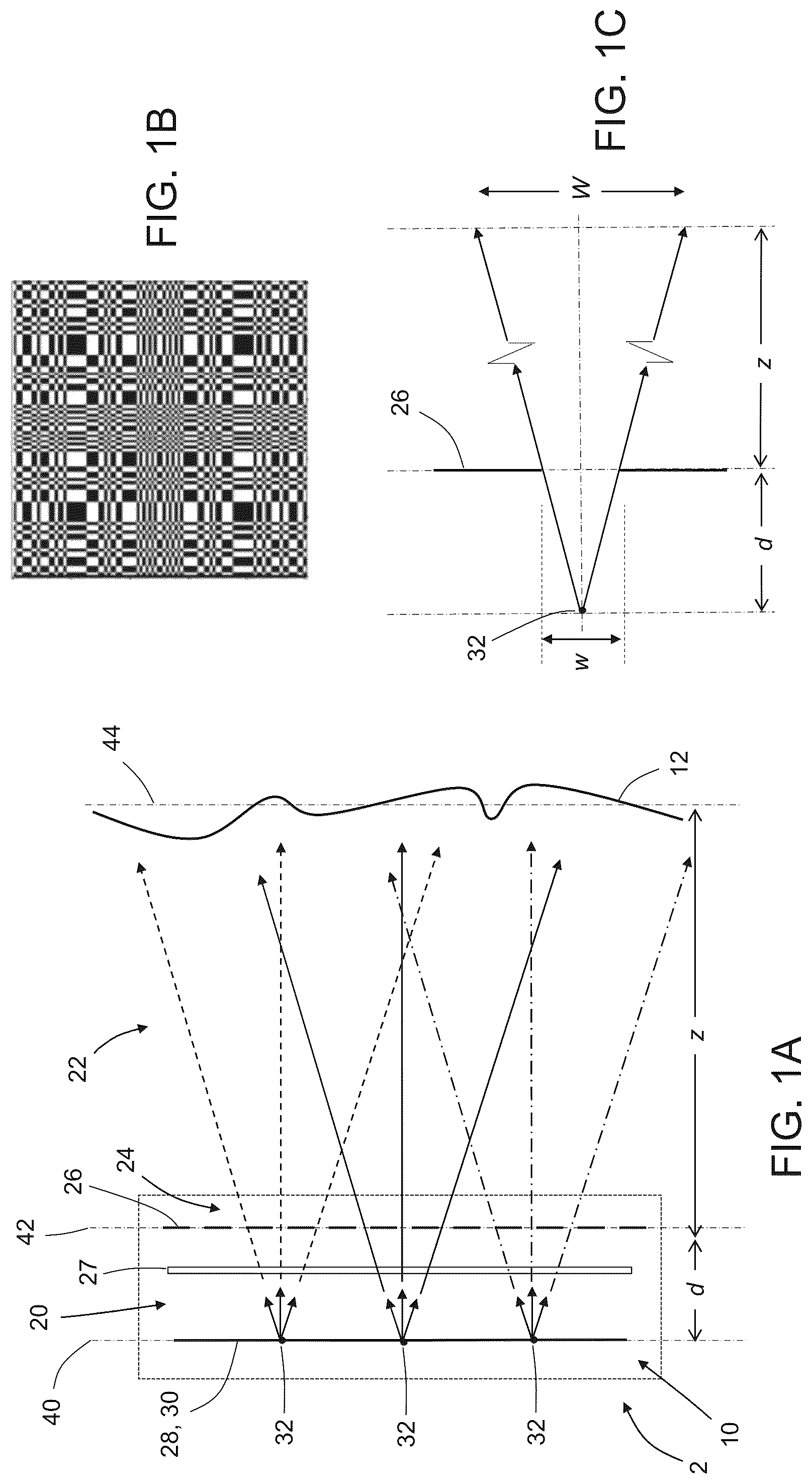 Patent US12328513 Figure 1 – Coded aperture imaging system and method