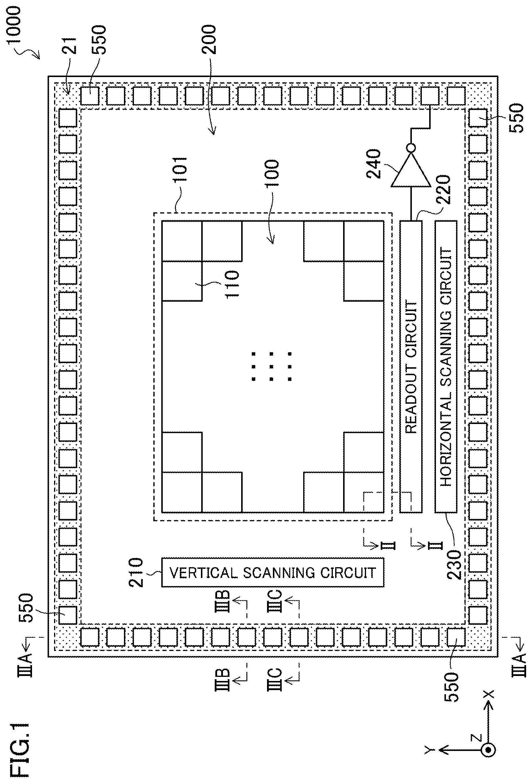 Patent US12328518 — Light detector — Figure 1
