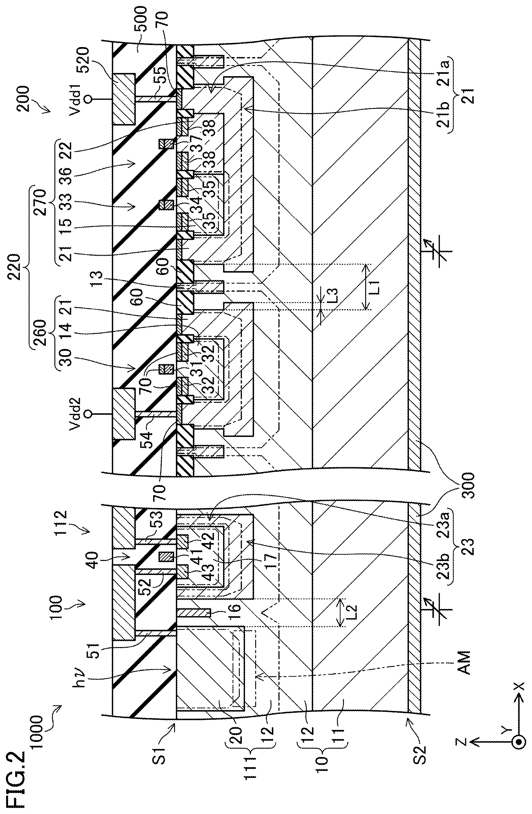 Patent US12328518 Figure 2 – Light detector