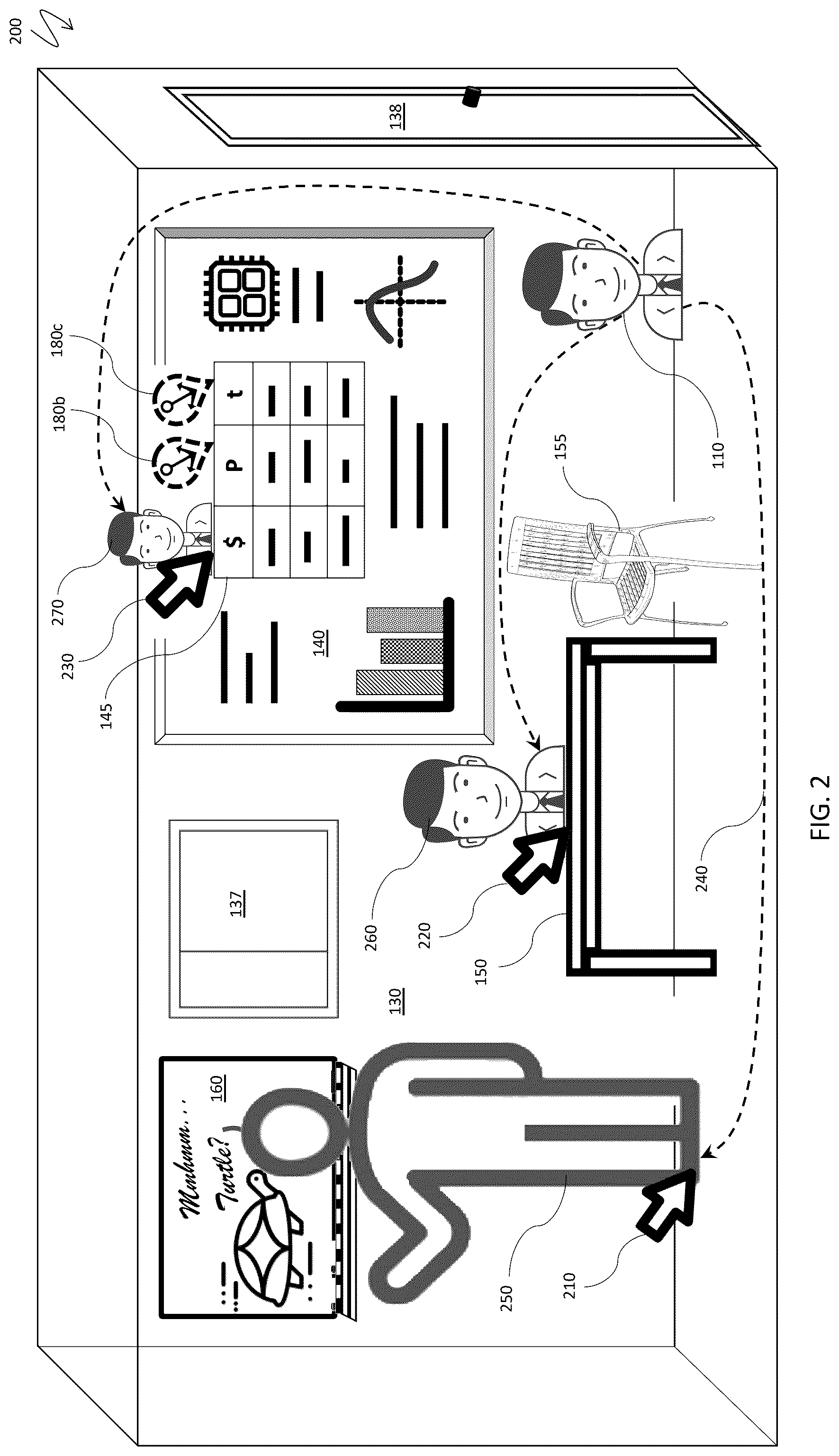 Patent US12328530 Figure 2 – Anchors and interactive forms for asynchronous video presentations with immersive viewers