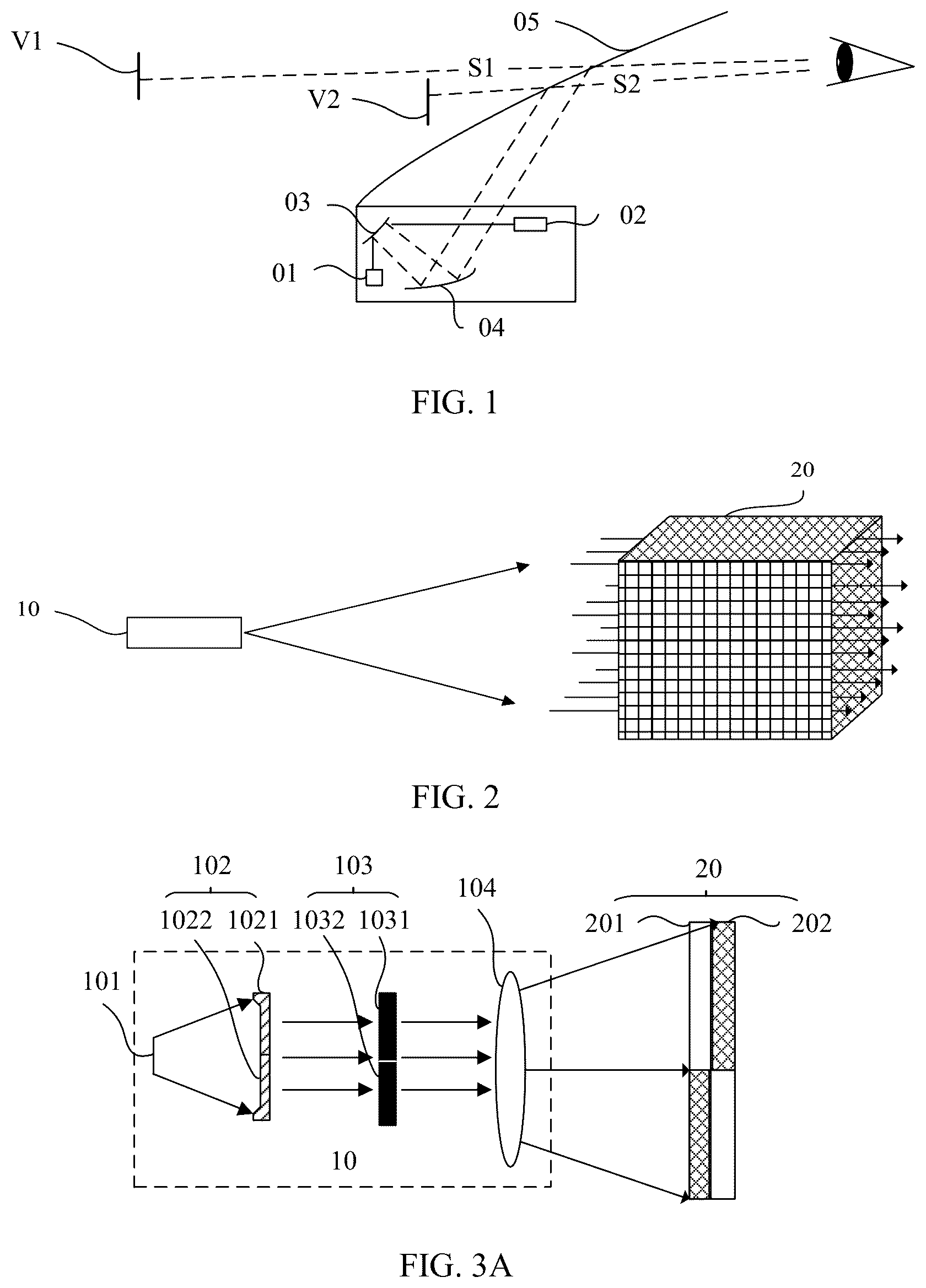 Patent US12328534 — Display apparatus and method, and vehicle — Figure 1