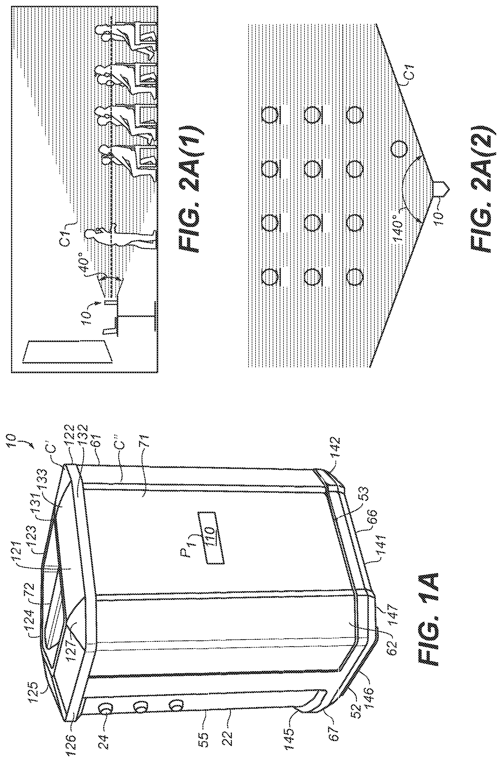 Patent US12328553 Figure 1 – Portable speaker with integrated wireless transmitter