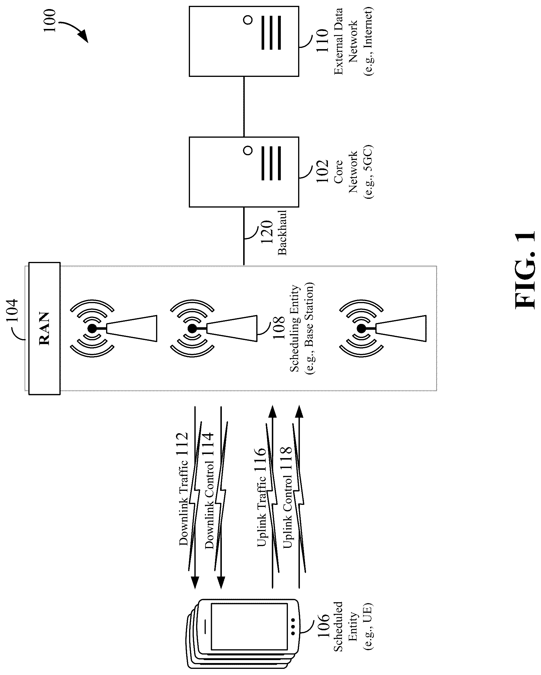 Patent US12328595 — Broadcast control channel for shared spectrum — Figure 1