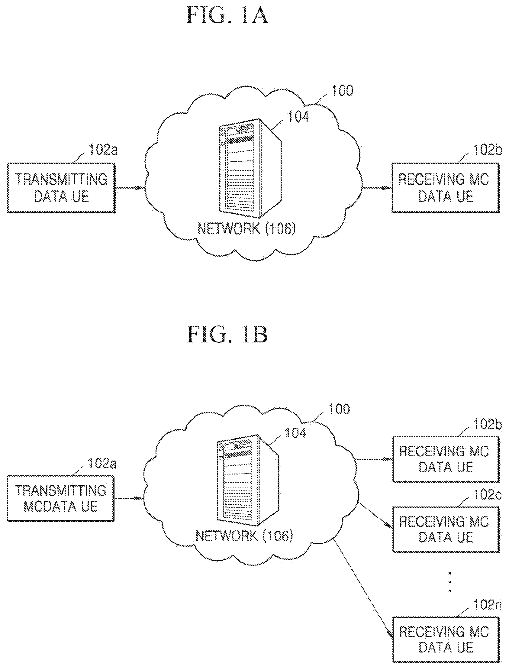 Patent US12328647 — System and method for client protocol selection for short data service — Figure 1