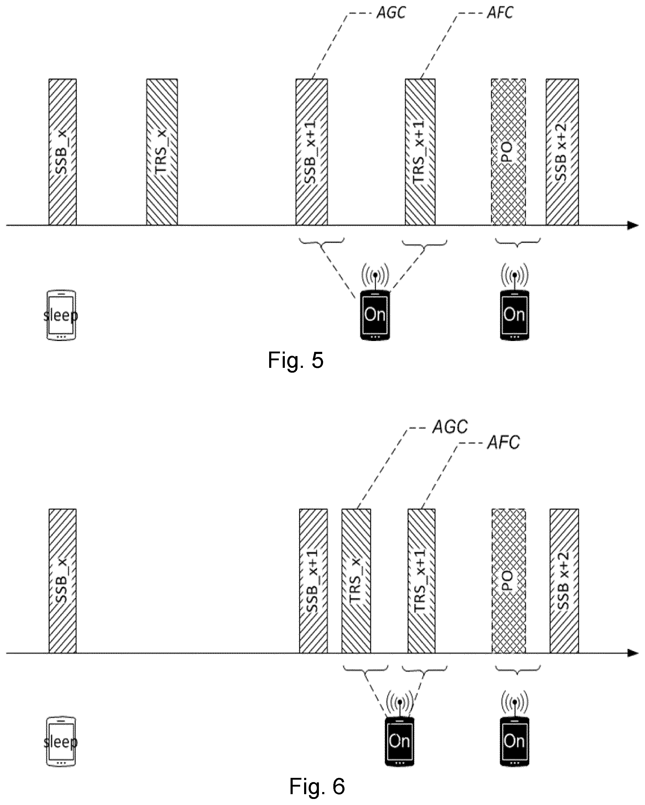Patent US12328670 — Method and wireless communication device exploiting additional reference symbols in idle mode for power saving — Figure 1